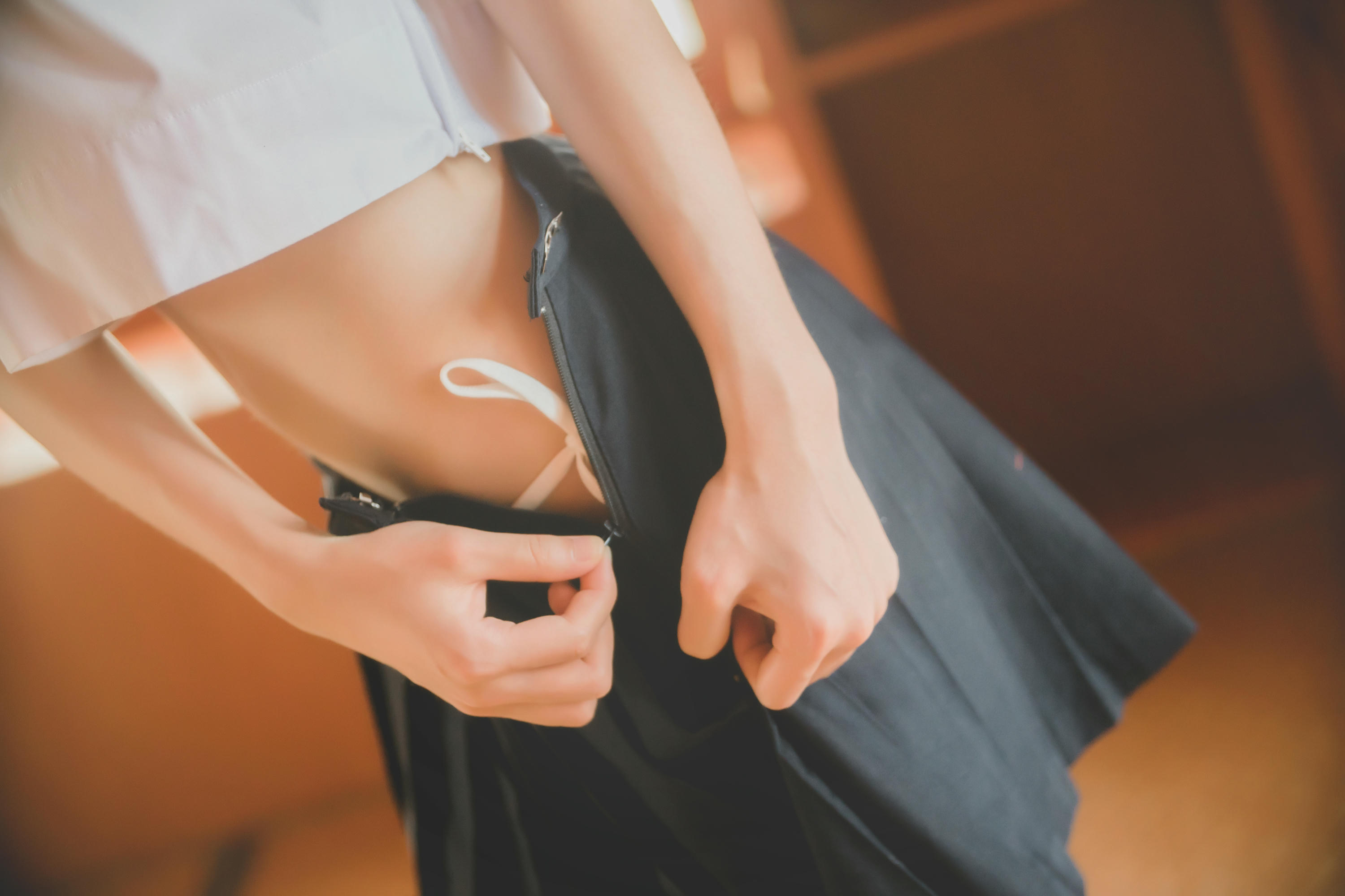 桜桃喵 NO.007 未熟1 小背心换水手服 [144P-1.43GB]_第7集