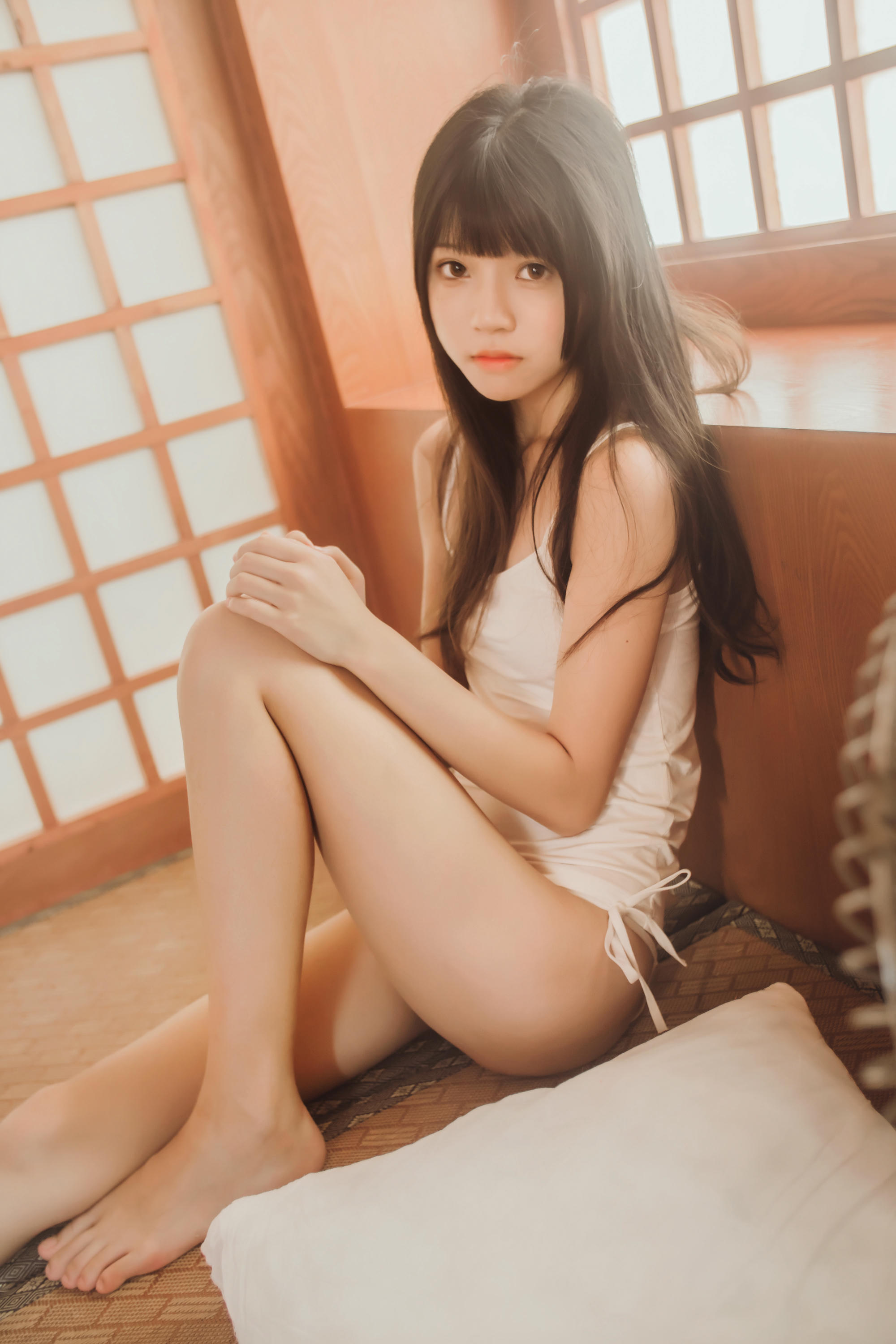 桜桃喵 NO.007 未熟1 小背心换水手服 [144P-1.43GB]_第3集