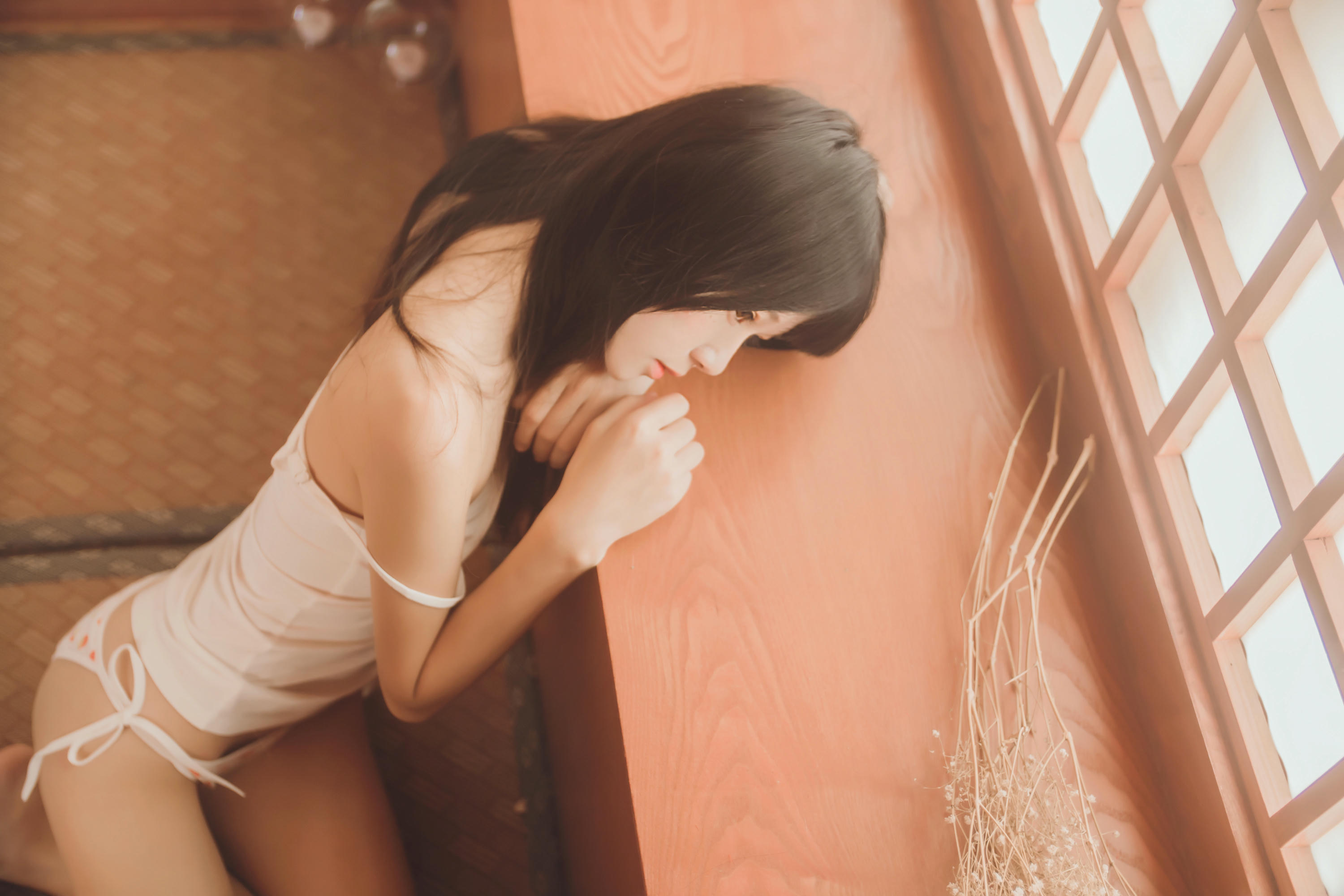 桜桃喵 NO.007 未熟1 小背心换水手服 [144P-1.43GB]_第3集