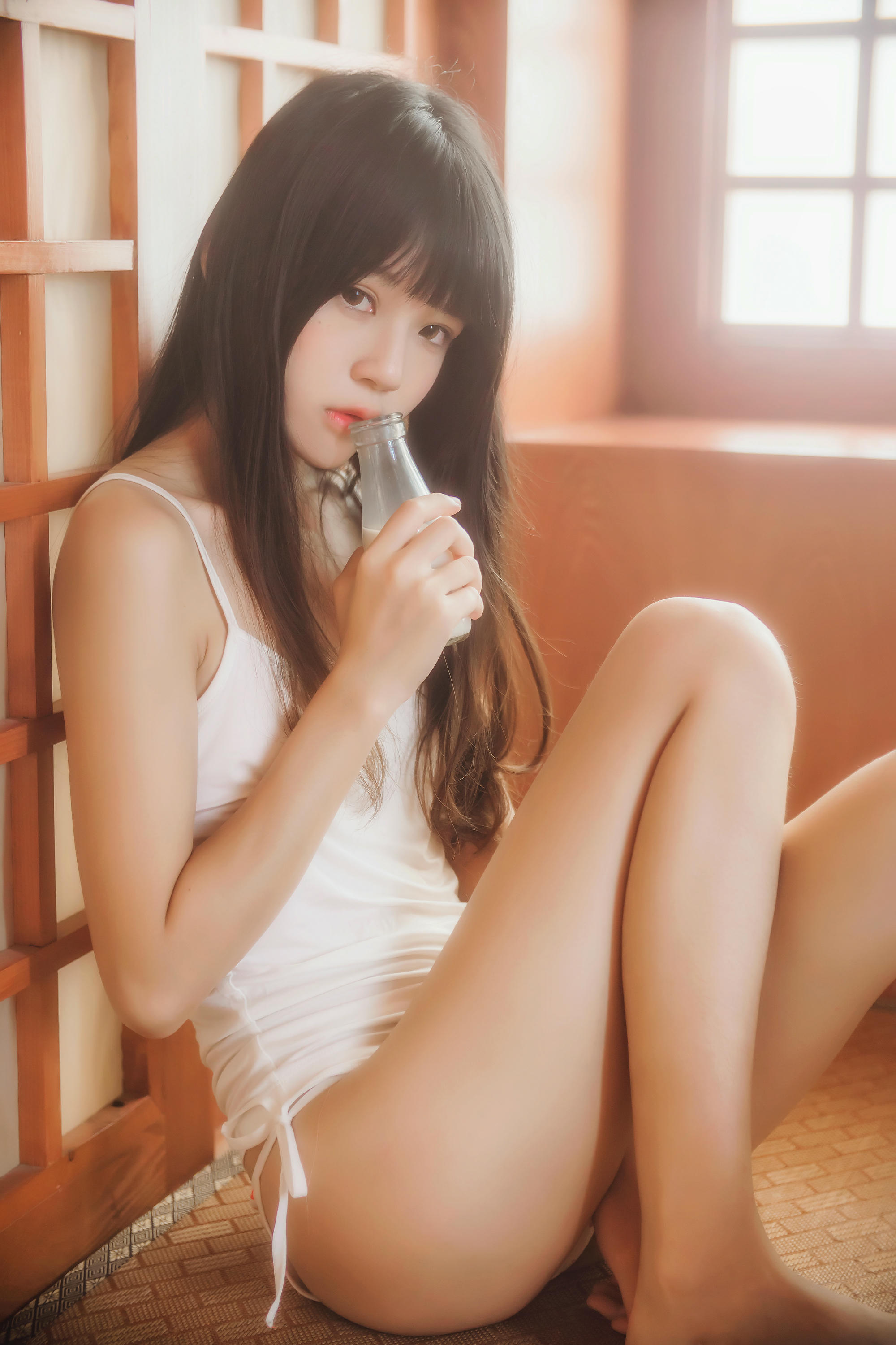 桜桃喵 NO.007 未熟1 小背心换水手服 [144P-1.43GB]_第4集