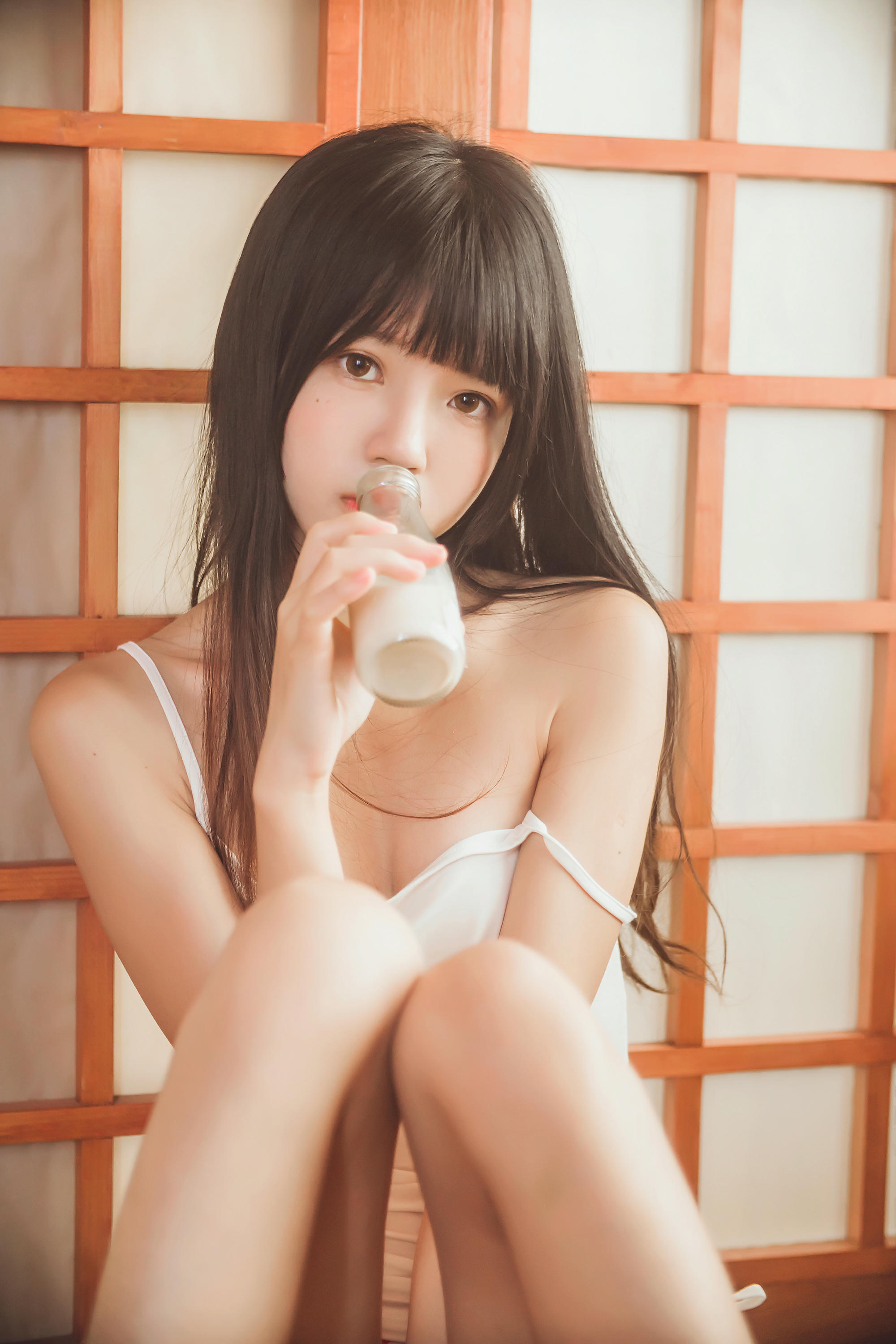 桜桃喵 NO.007 未熟1 小背心换水手服 [144P-1.43GB]_第4集