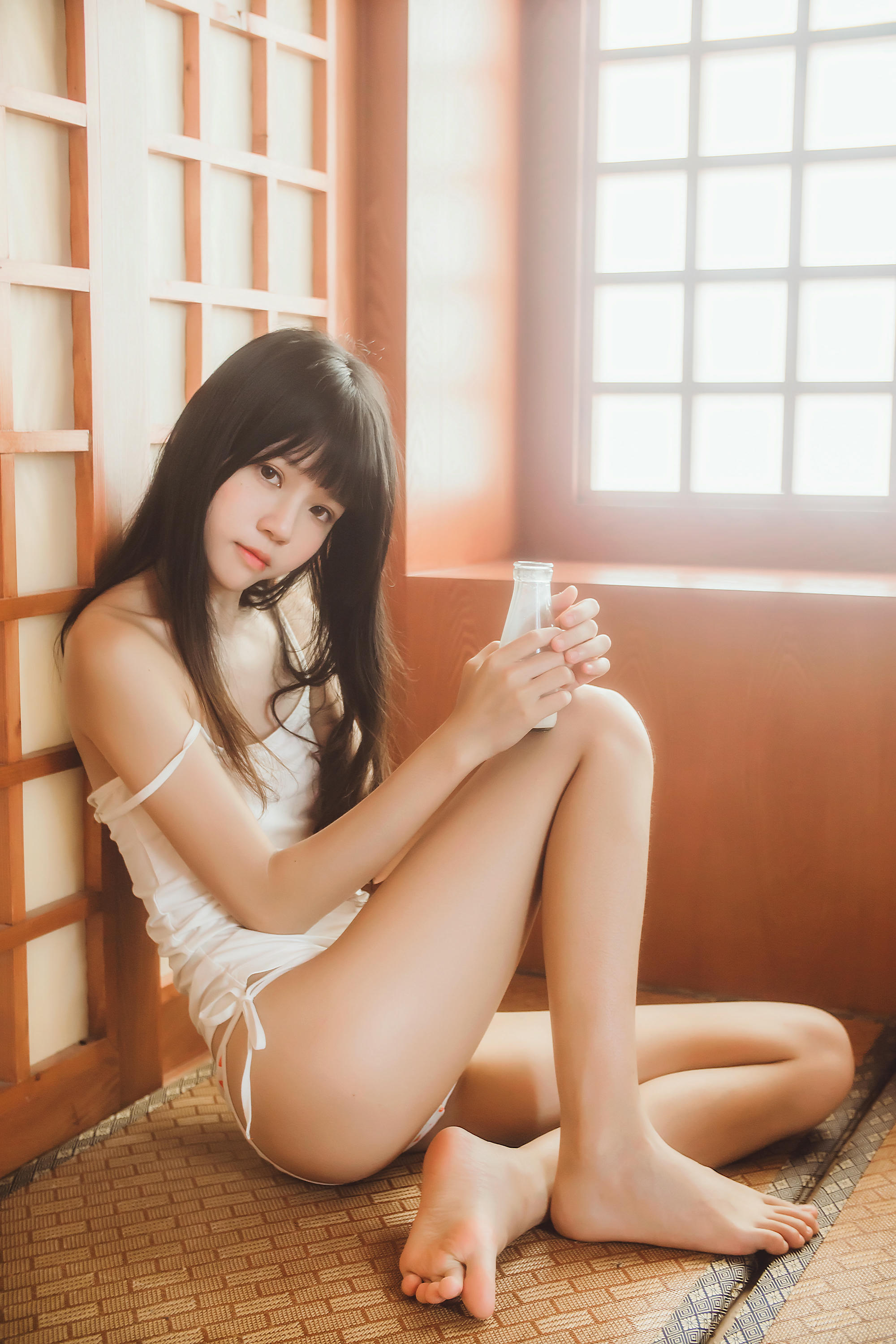 桜桃喵 NO.007 未熟1 小背心换水手服 [144P-1.43GB]_第5集