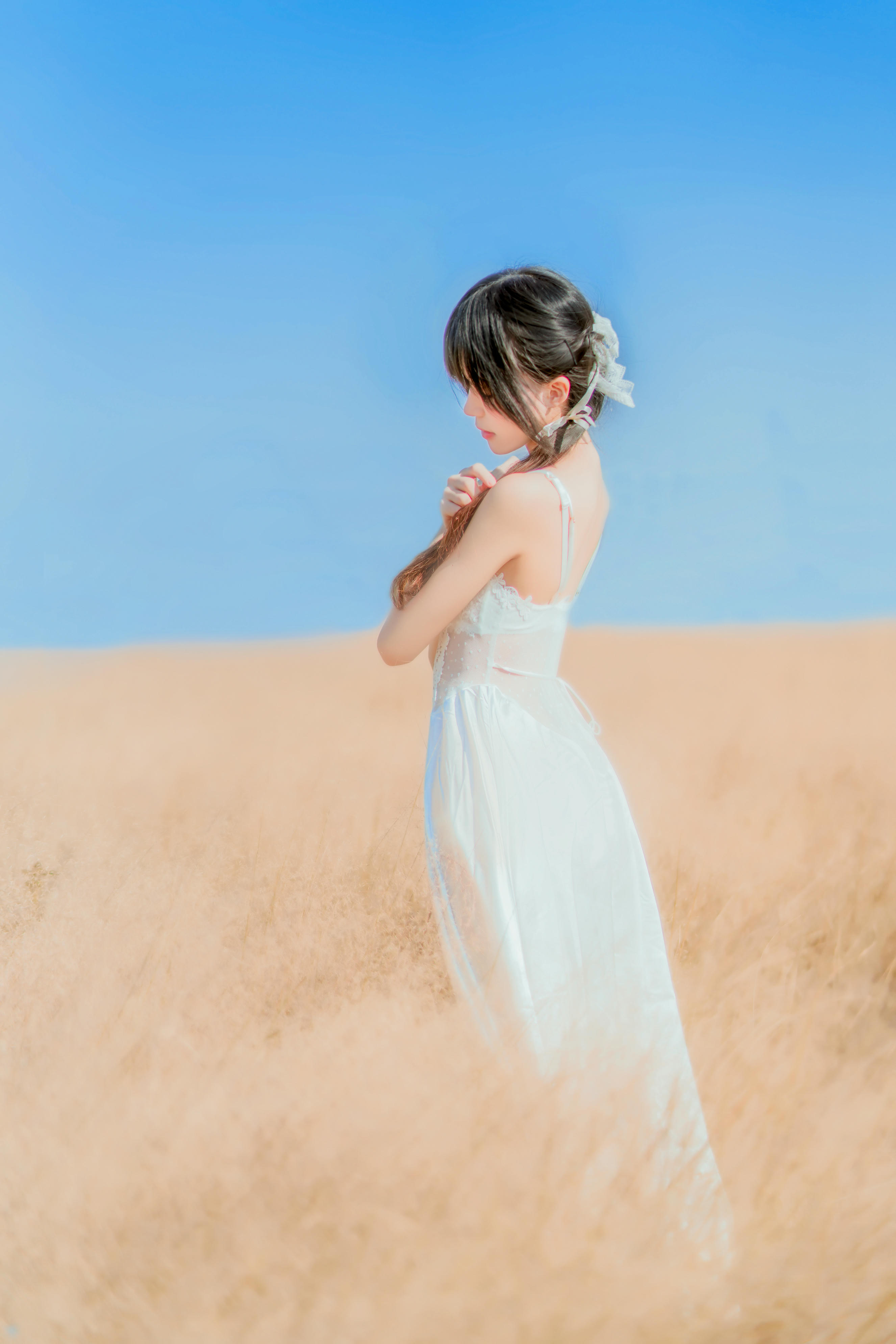 桜桃喵 NO.076 原野上的浪漫 [51P-1.0GB]_第1集