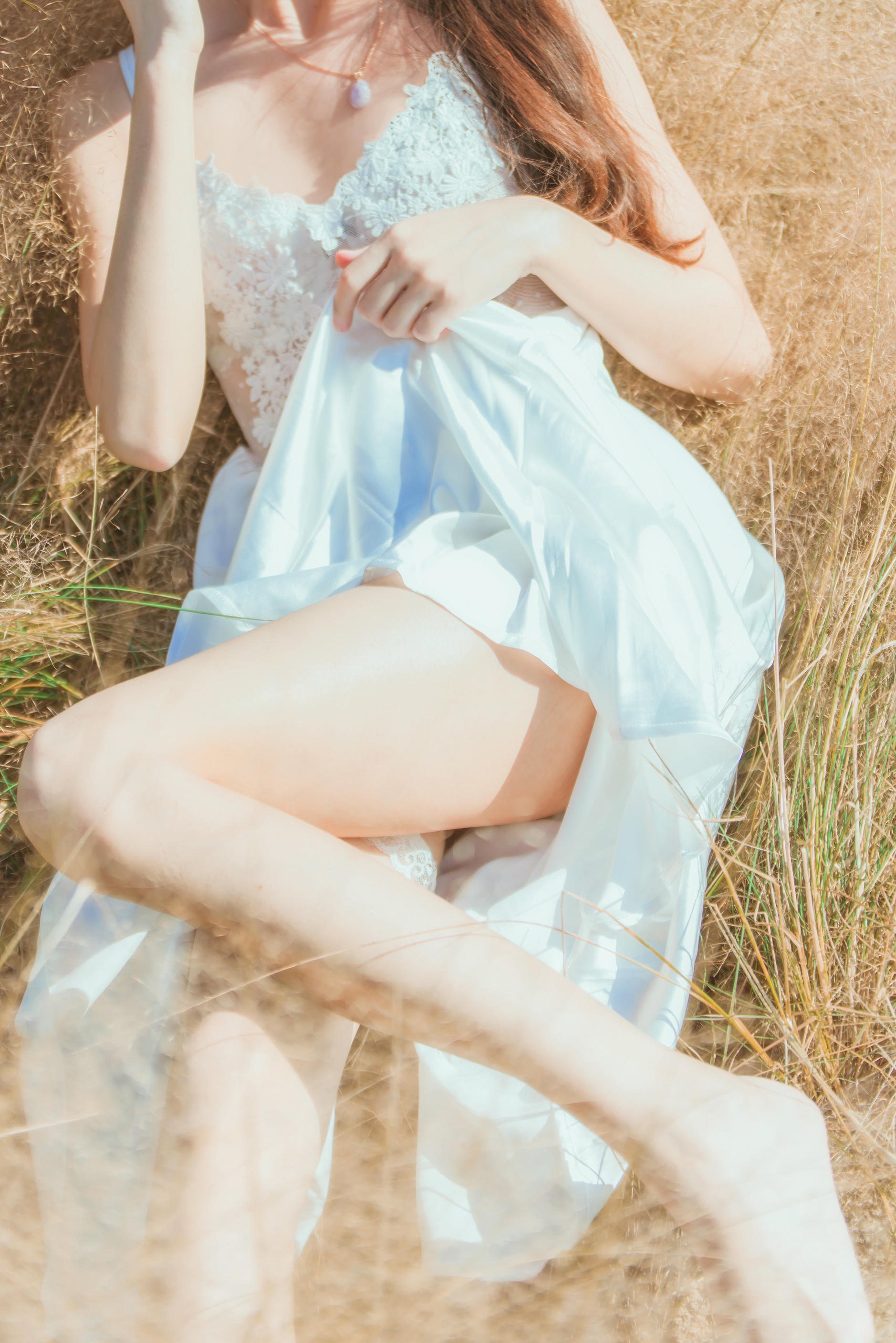 桜桃喵 NO.076 原野上的浪漫 [51P-1.0GB]_第1集