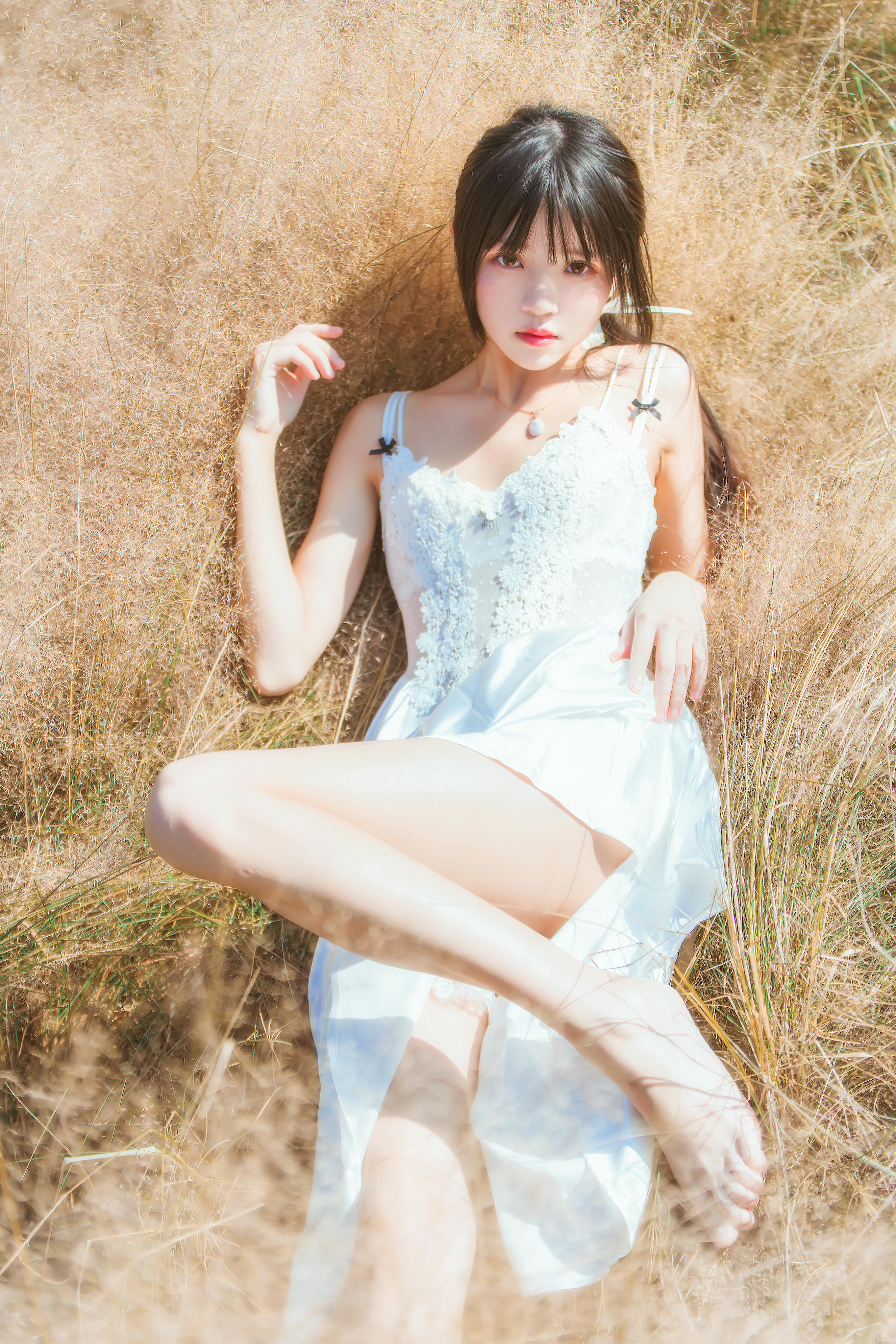 桜桃喵 NO.076 原野上的浪漫 [51P-1.0GB]_第1集