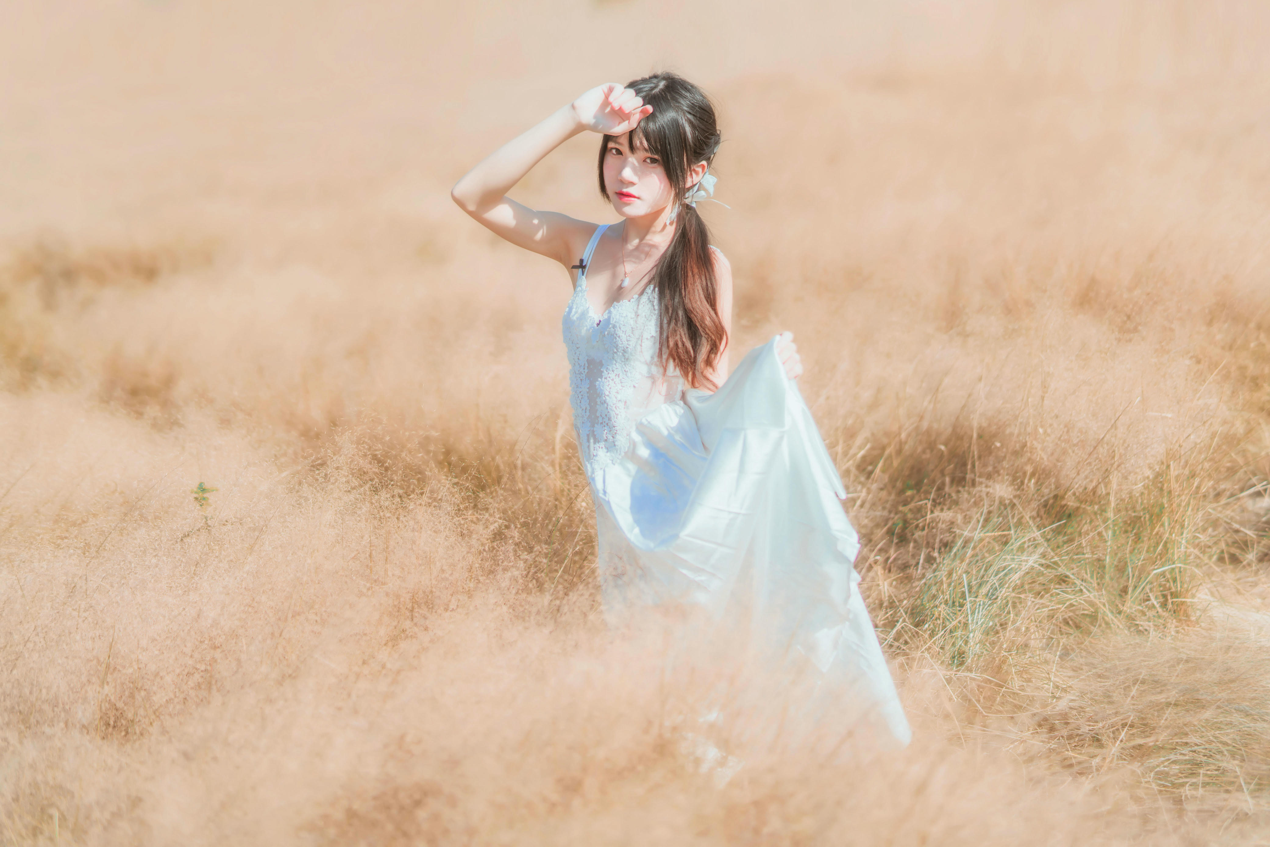 桜桃喵 NO.076 原野上的浪漫 [51P-1.0GB]_第1集