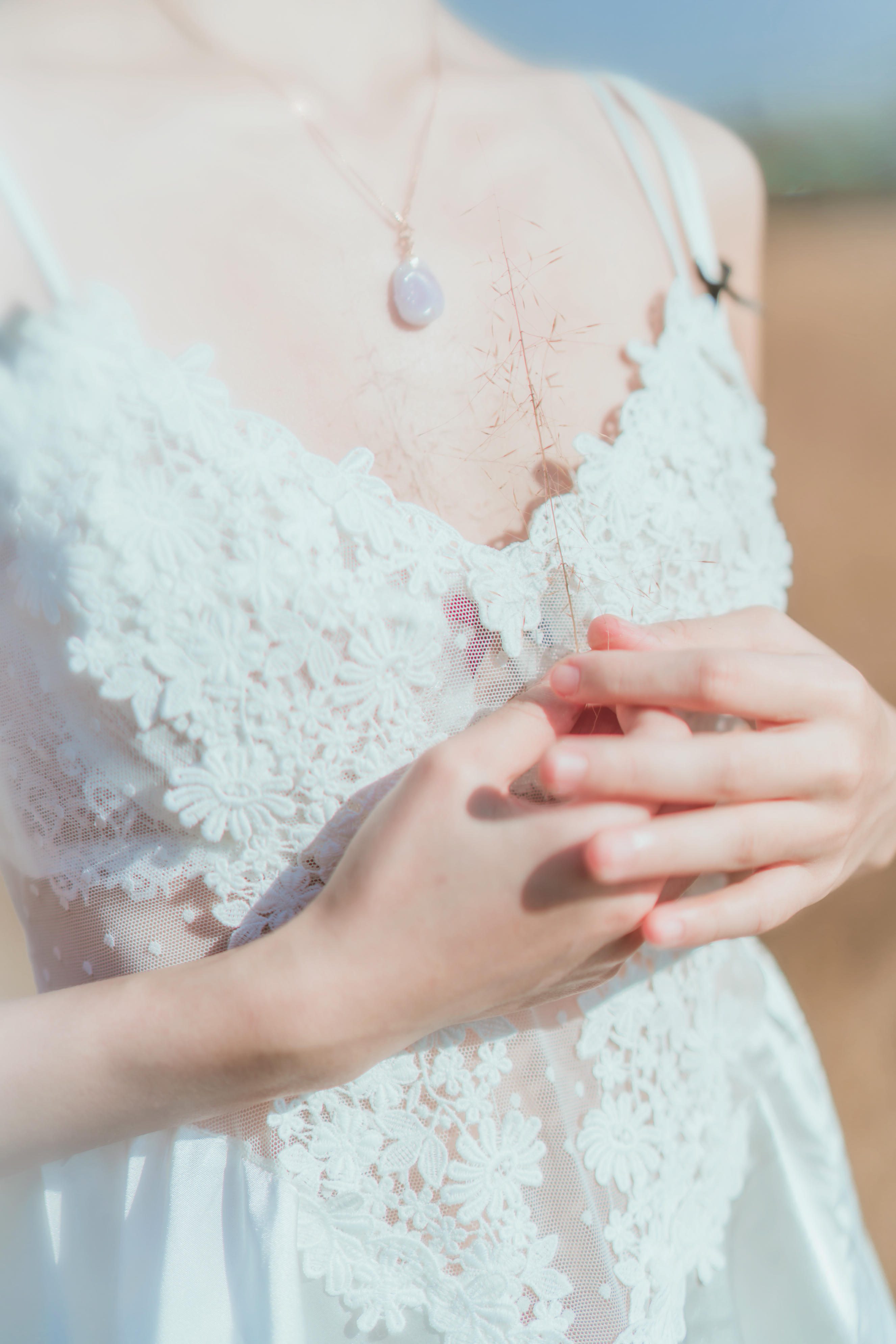 桜桃喵 NO.076 原野上的浪漫 [51P-1.0GB]_第2集