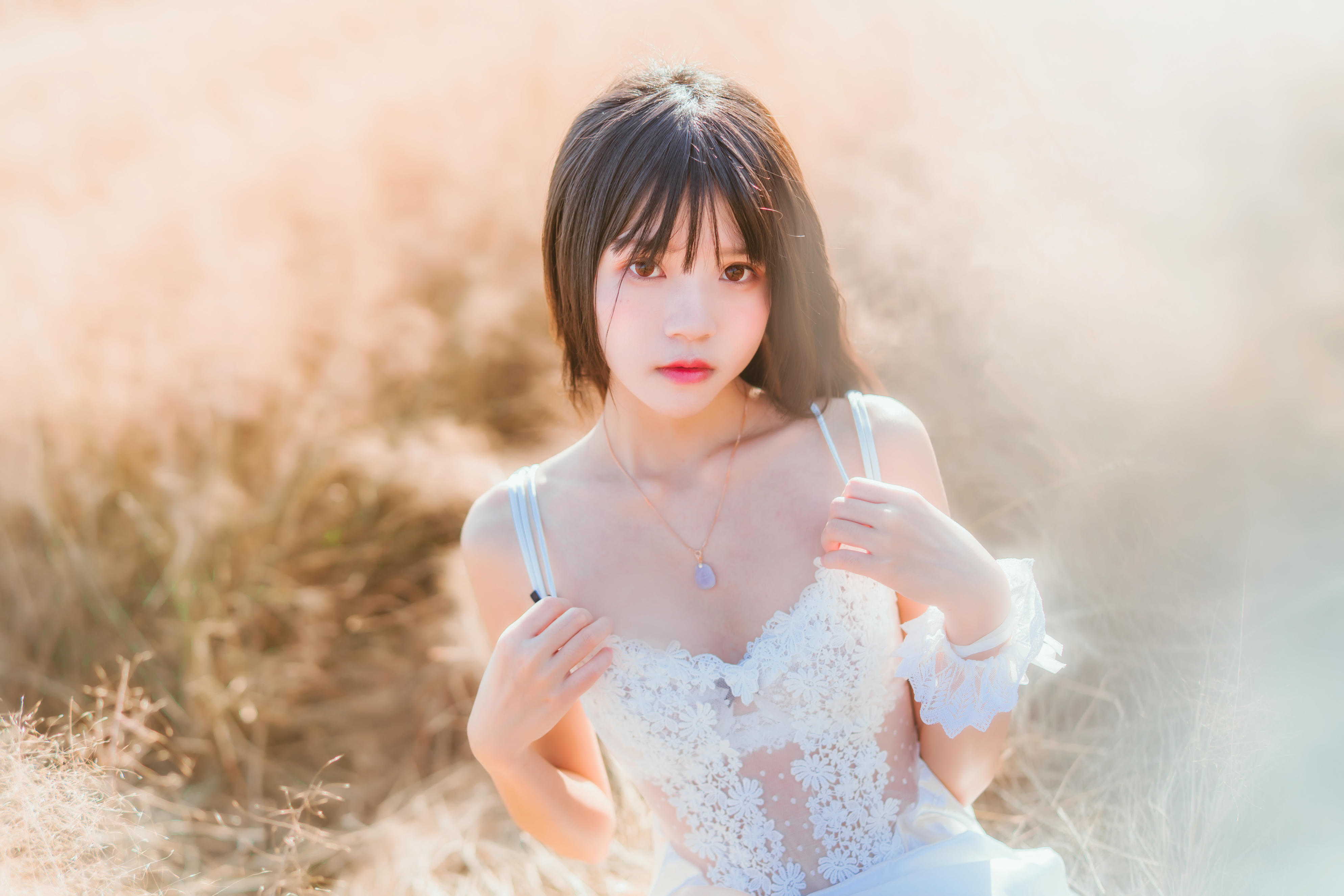 桜桃喵 NO.076 原野上的浪漫 [51P-1.0GB]_第3集