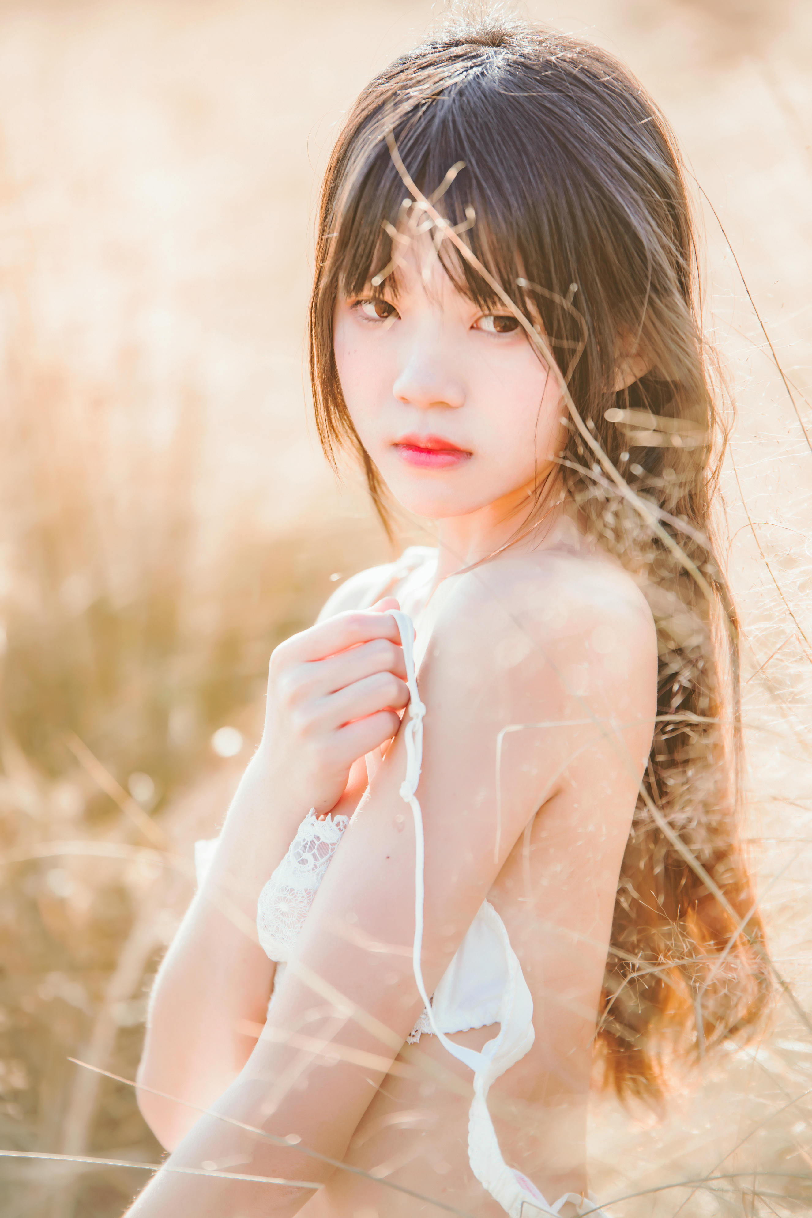 桜桃喵 NO.076 原野上的浪漫 [51P-1.0GB]_第3集