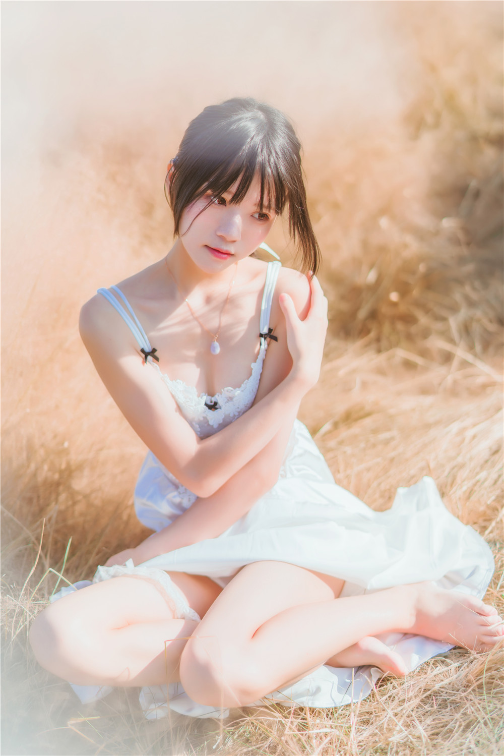 桜桃喵 NO.076 原野上的浪漫 [51P-1.0GB]_第3集