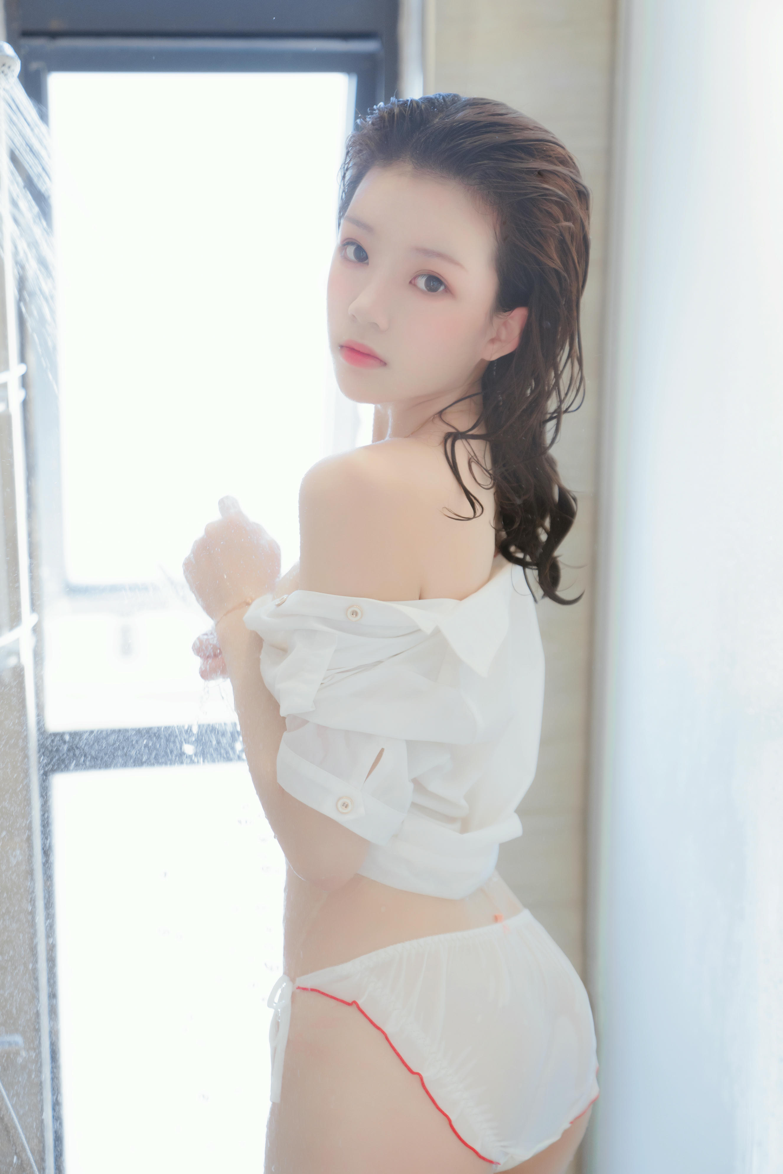 桜桃喵 NO.080 未熟3 洒花 [54P-888MB]_第1集