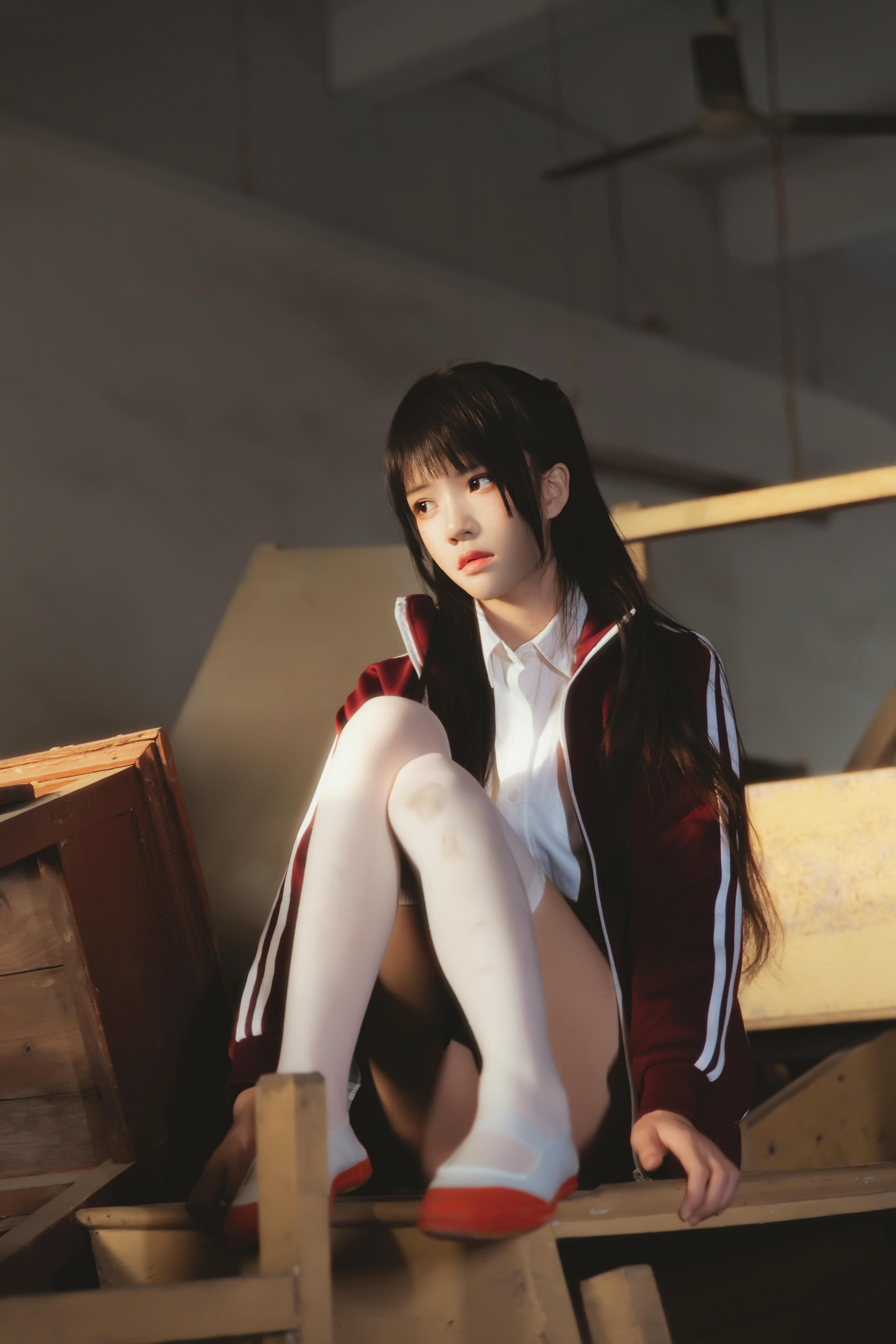 桜桃喵 NO.081 未熟3 废弃教室 [38P-718MB]_第1集