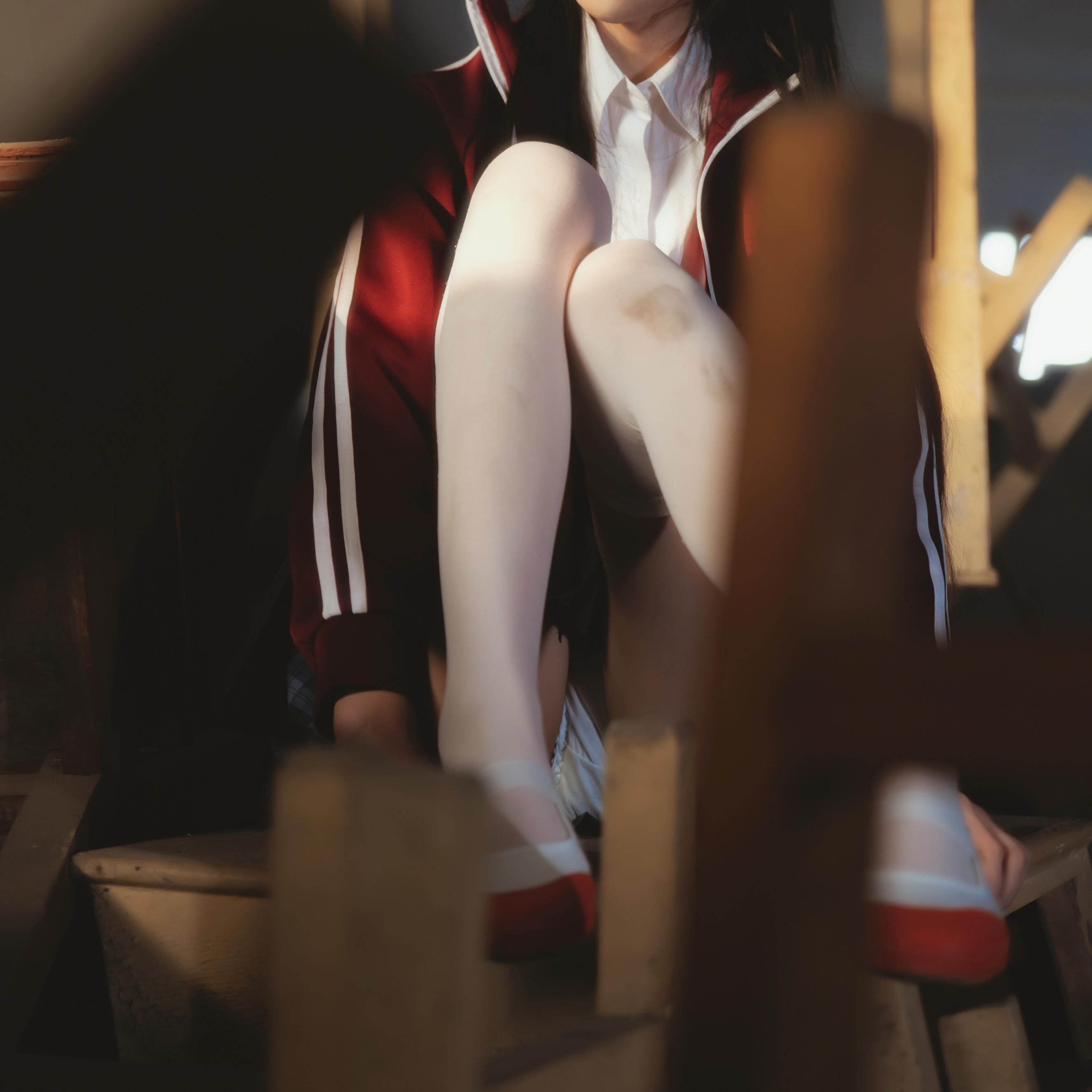 桜桃喵 NO.081 未熟3 废弃教室 [38P-718MB]_第1集