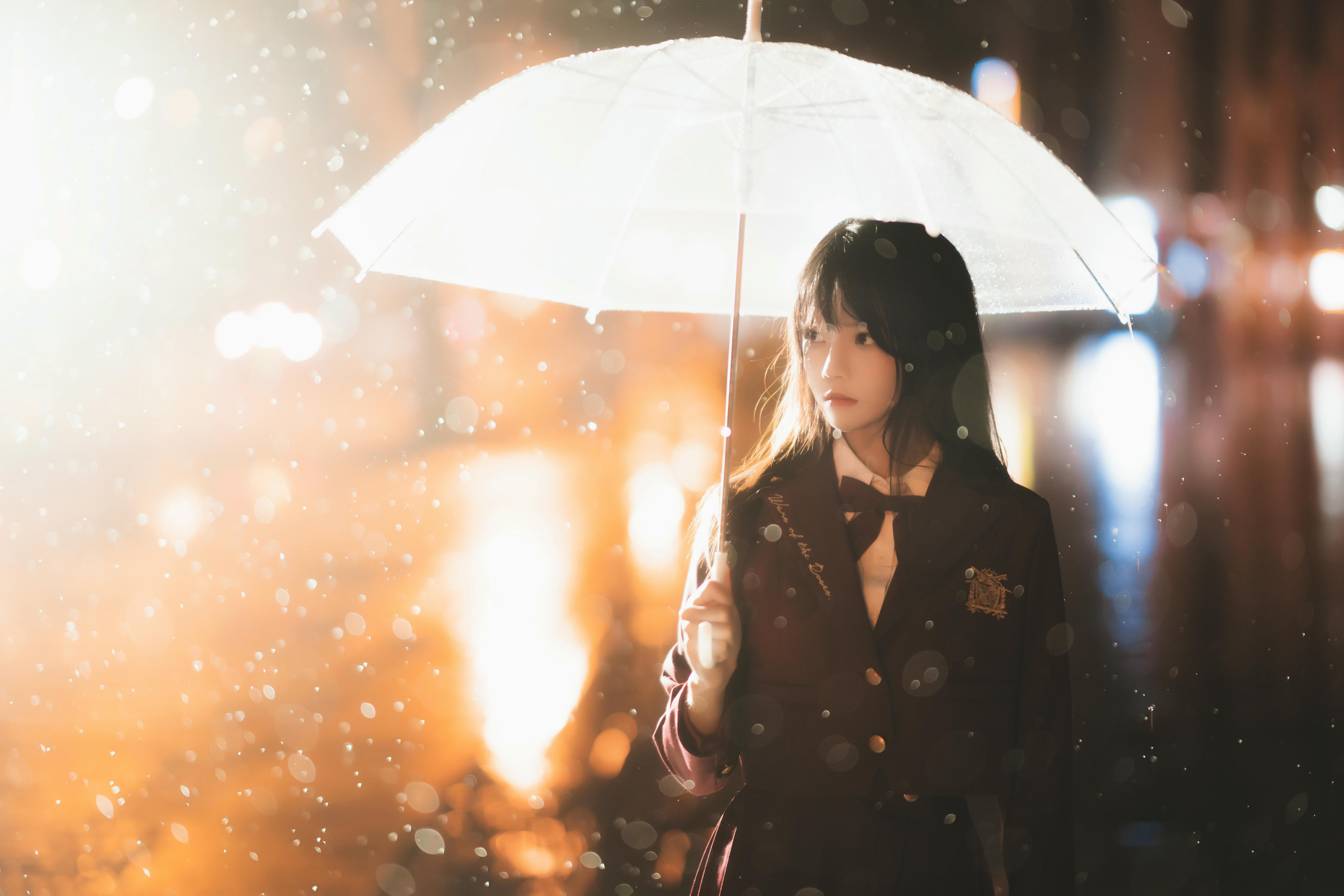 桜桃喵 NO.083 未熟3 雨下 [43P-1.39GB]_第1集