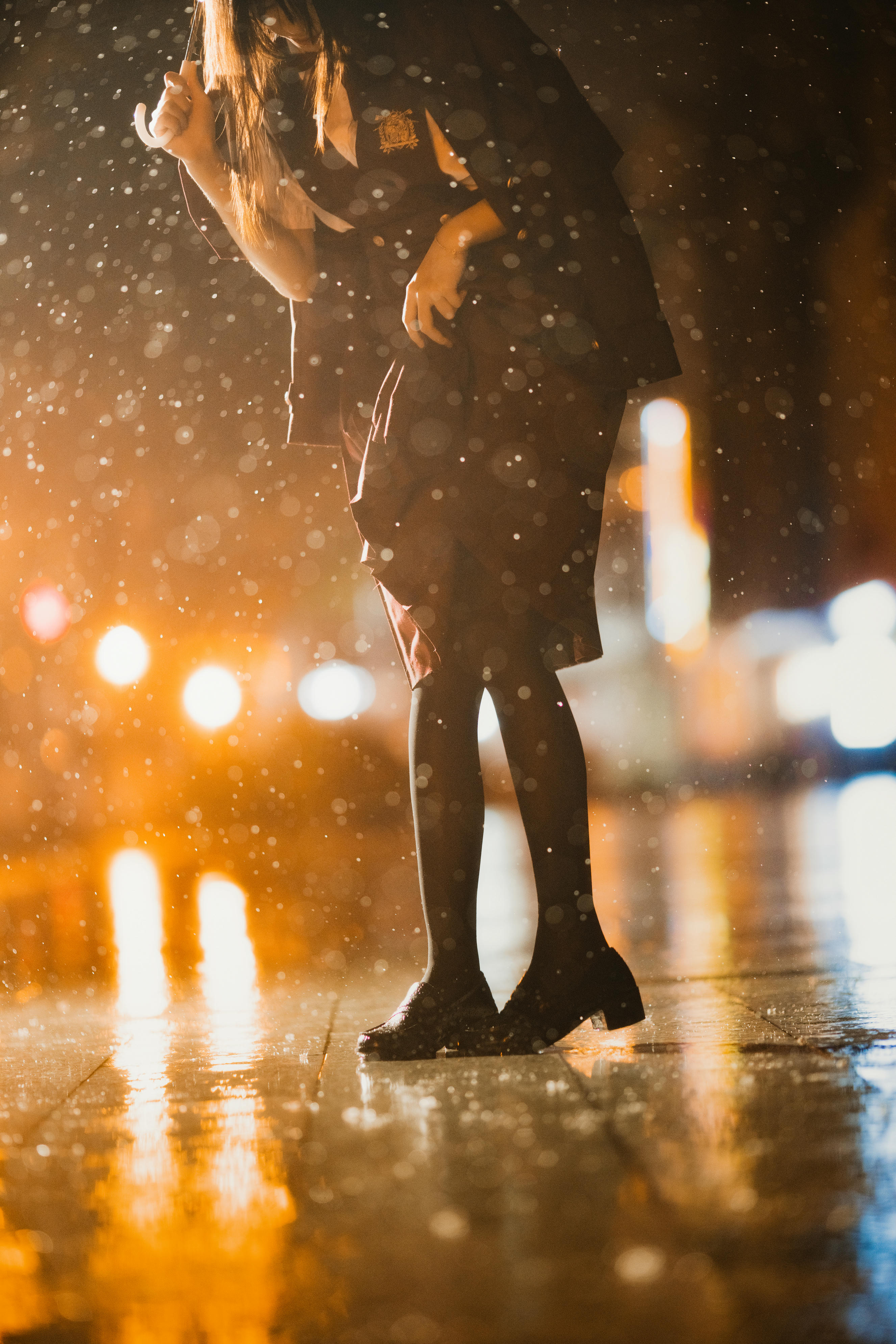 桜桃喵 NO.083 未熟3 雨下 [43P-1.39GB]_第2集