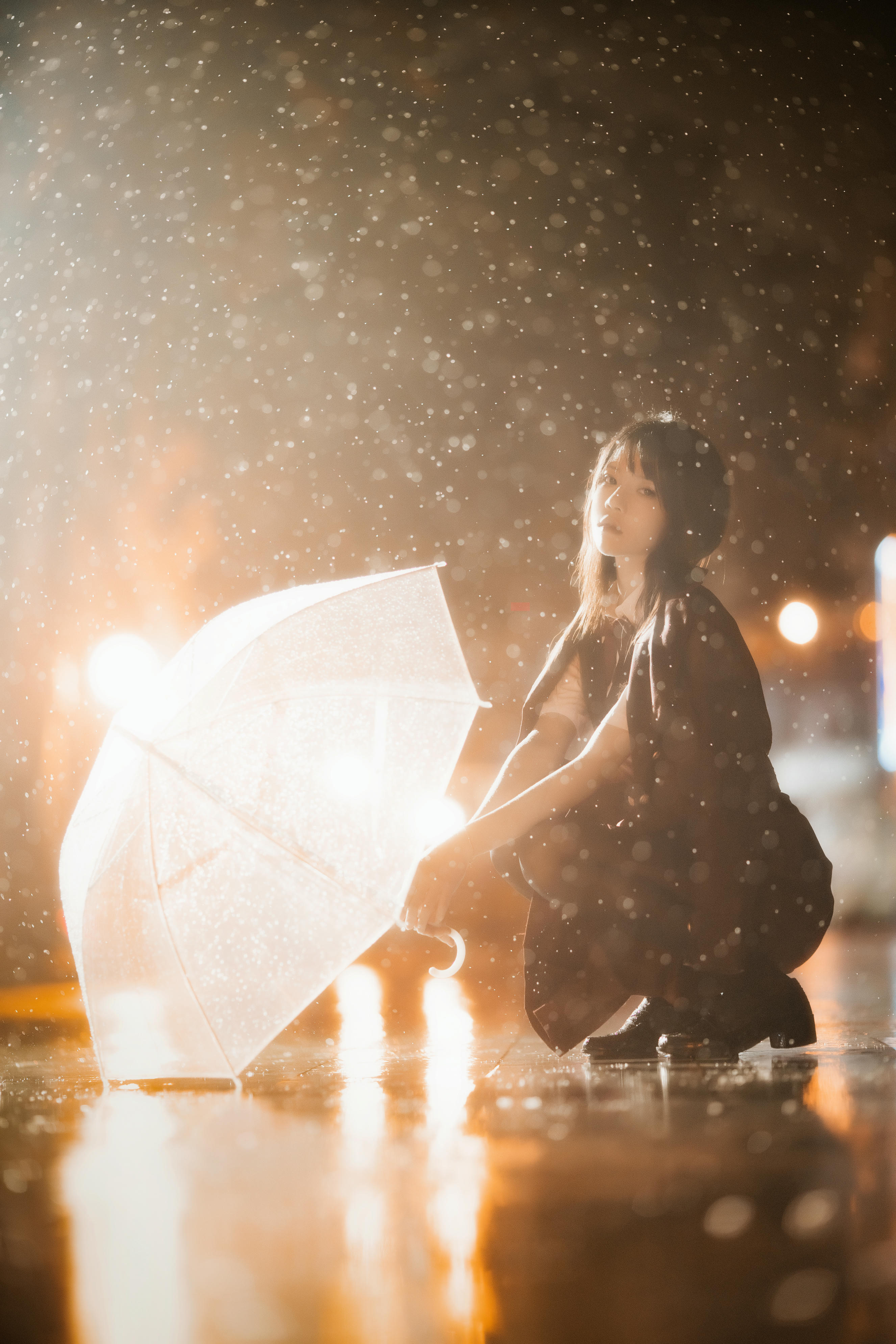 桜桃喵 NO.083 未熟3 雨下 [43P-1.39GB]_第2集