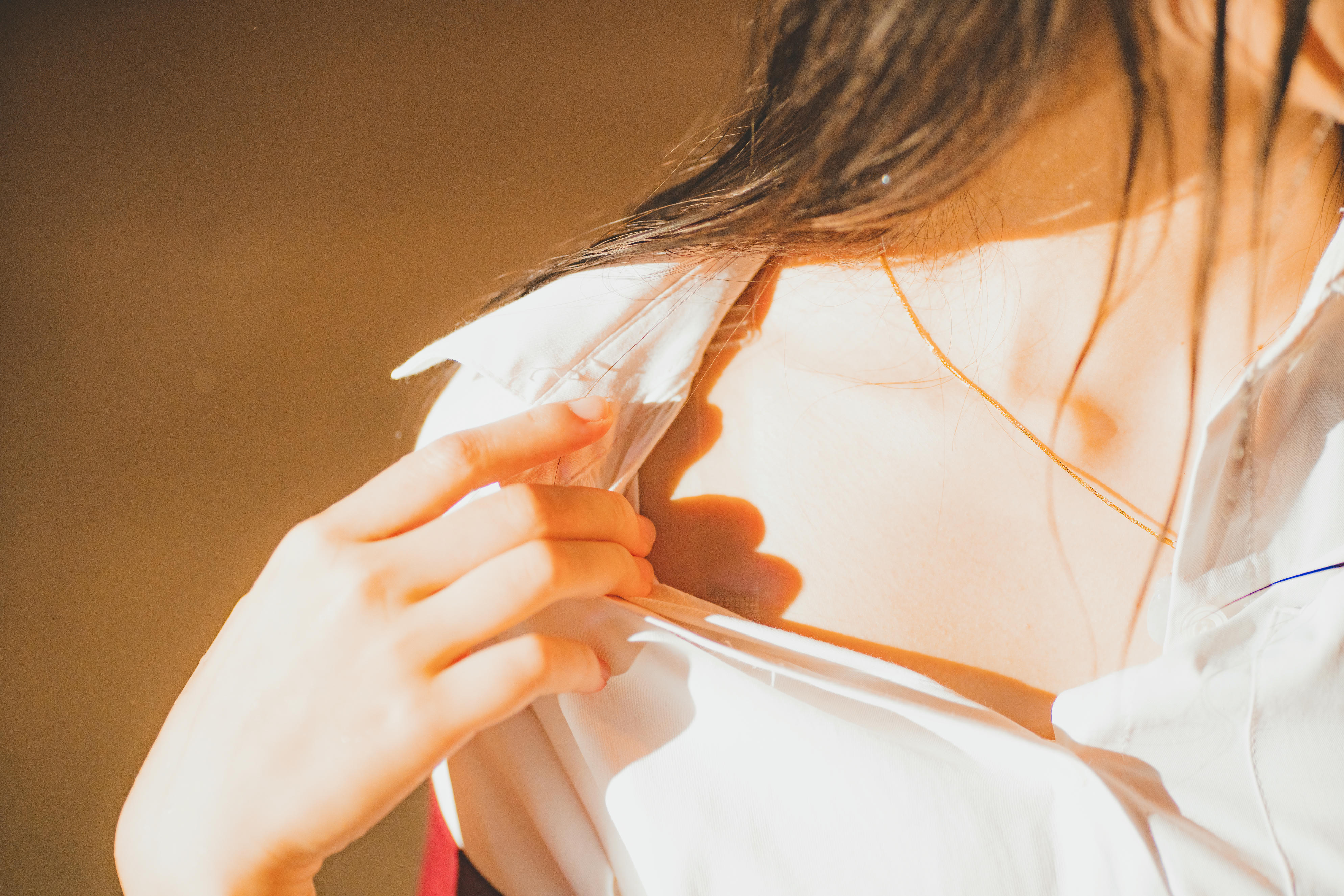 桜桃喵 NO.083 未熟3 雨下 [43P-1.39GB]_第3集