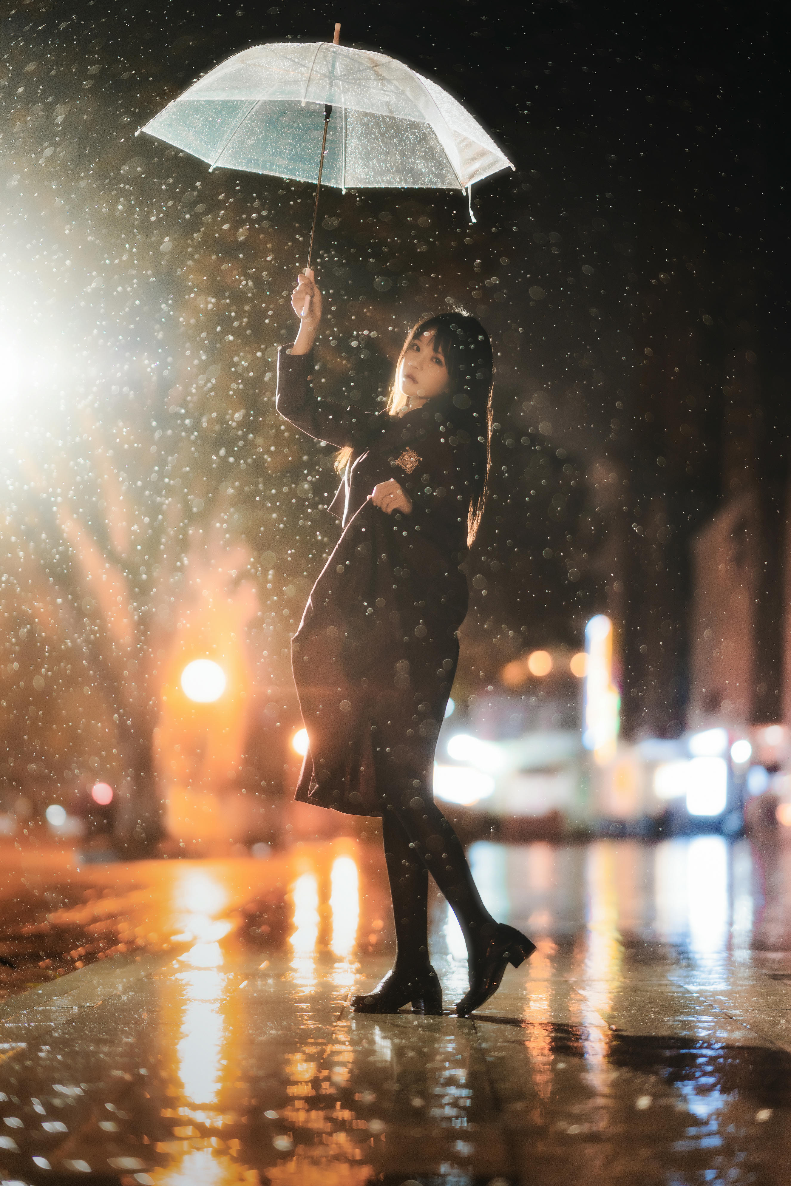 桜桃喵 NO.083 未熟3 雨下 [43P-1.39GB]_第1集