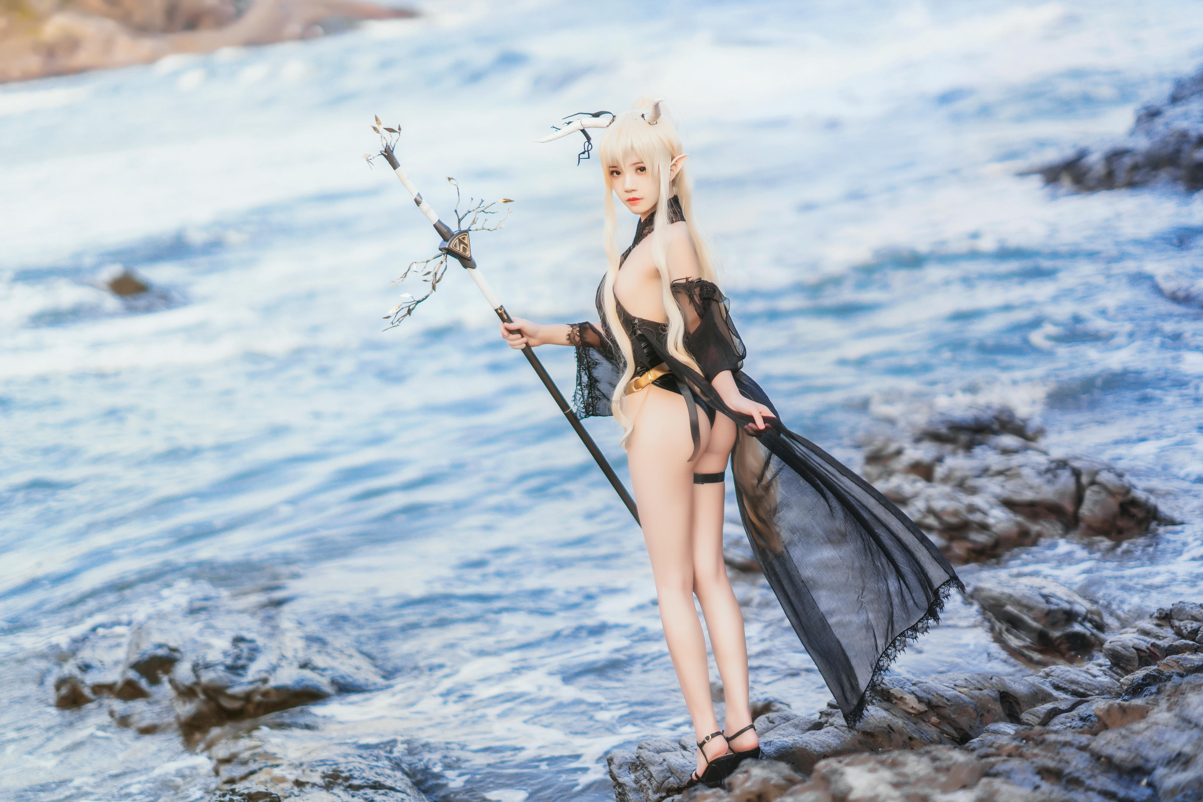 桜桃喵 NO.085 闪灵泳装 [44P 439MB]_第1集