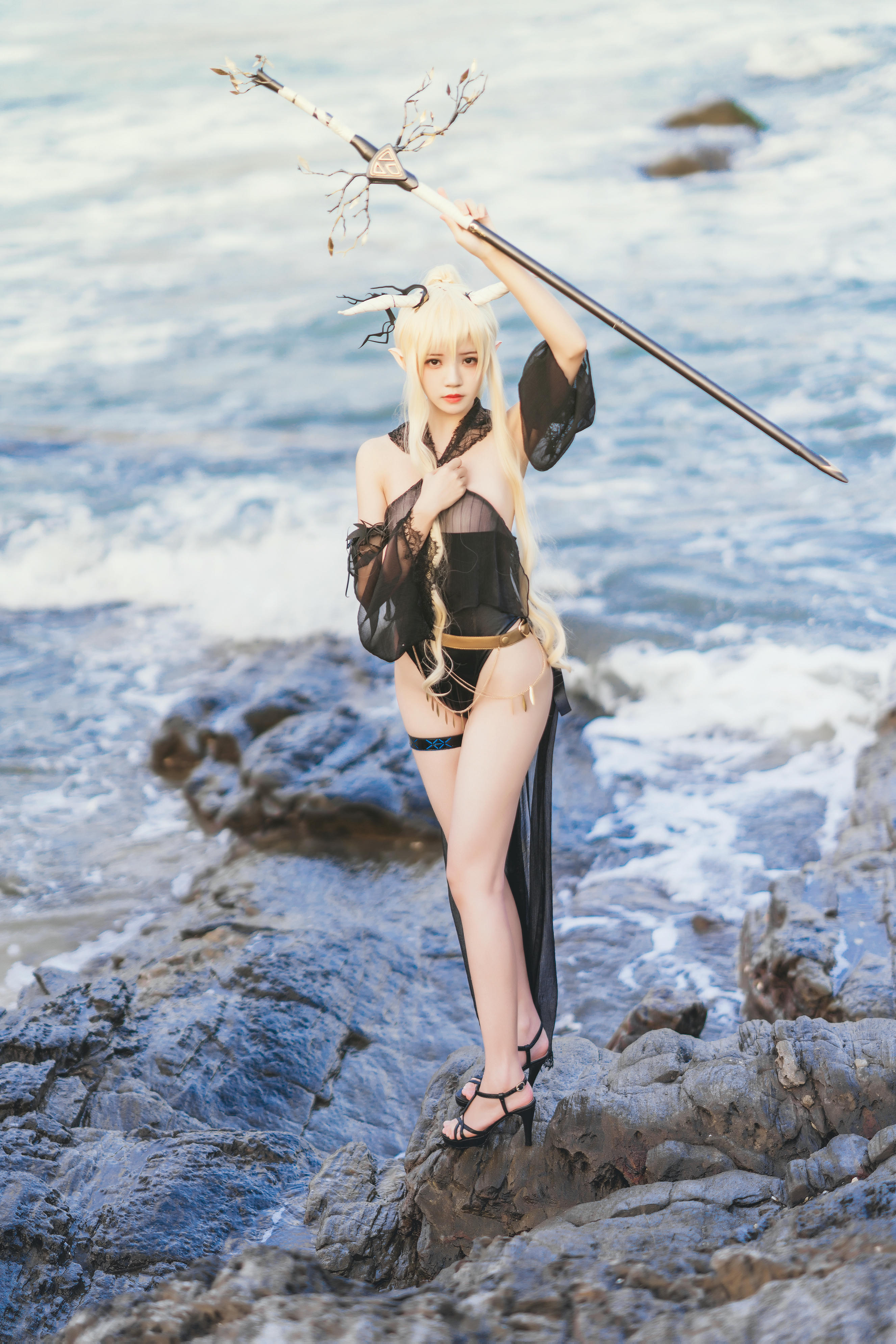 桜桃喵 NO.085 闪灵泳装 [44P 439MB]_第1集