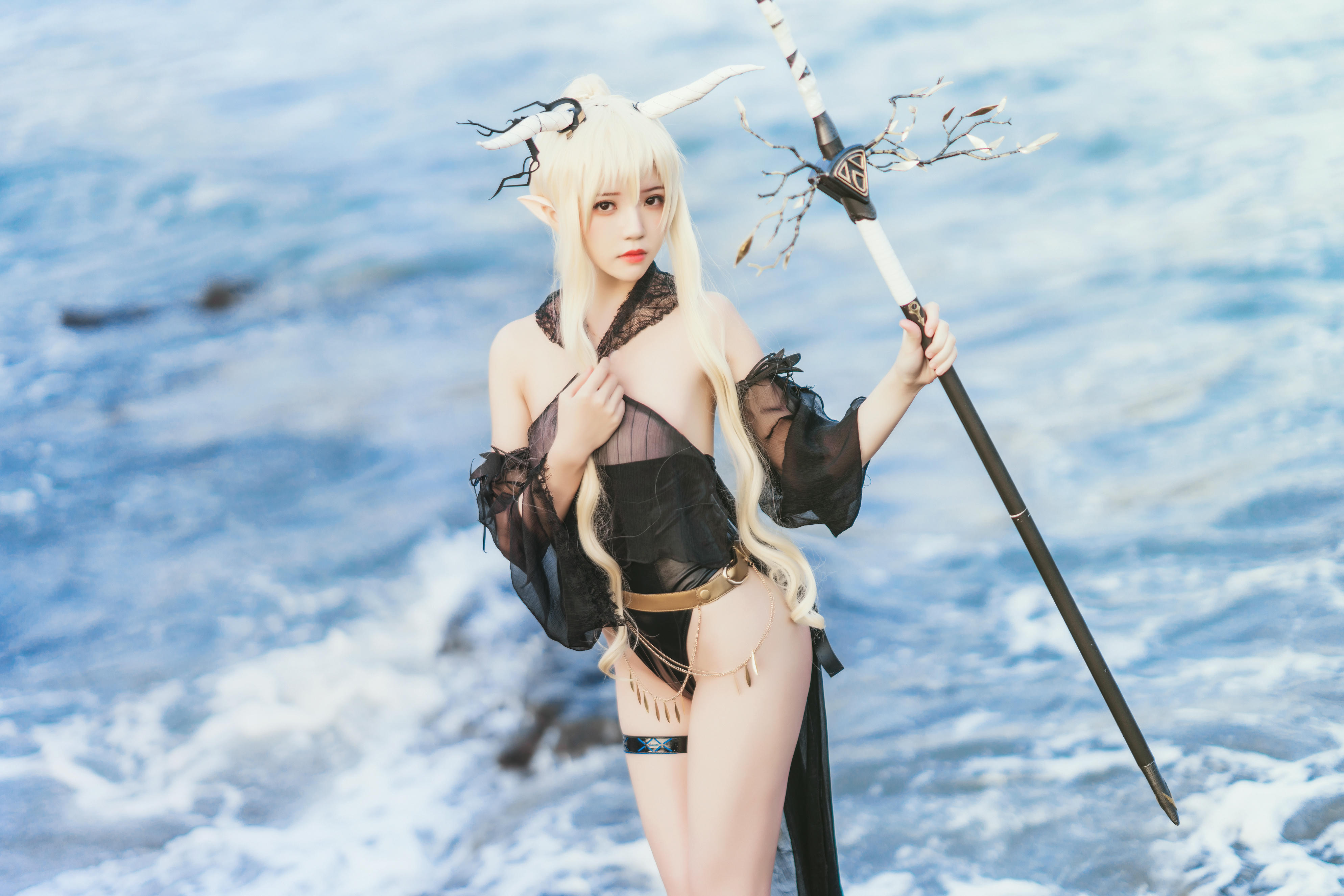 桜桃喵 NO.085 闪灵泳装 [44P 439MB]_第1集