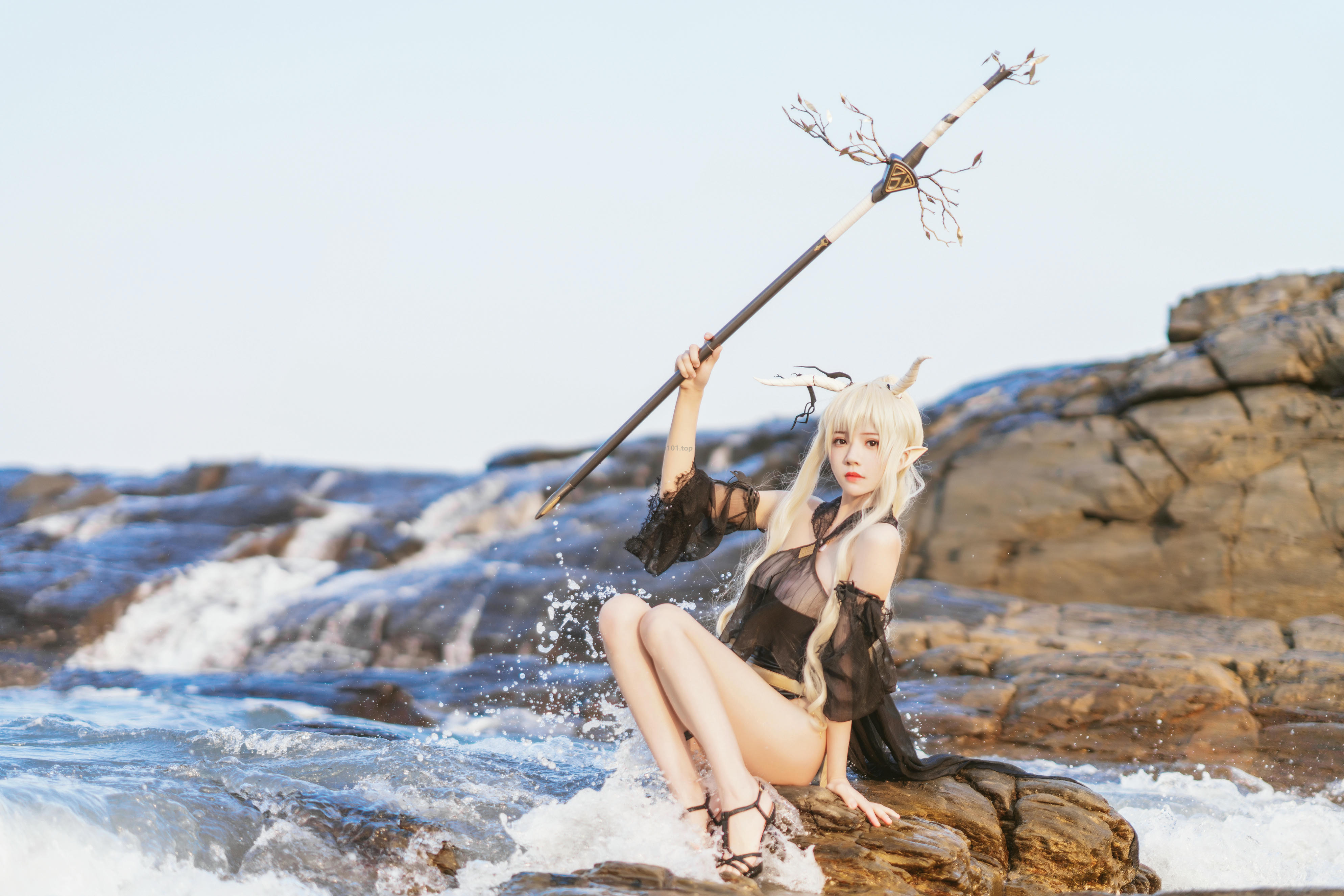 桜桃喵 NO.085 闪灵泳装 [44P 439MB]_第1集