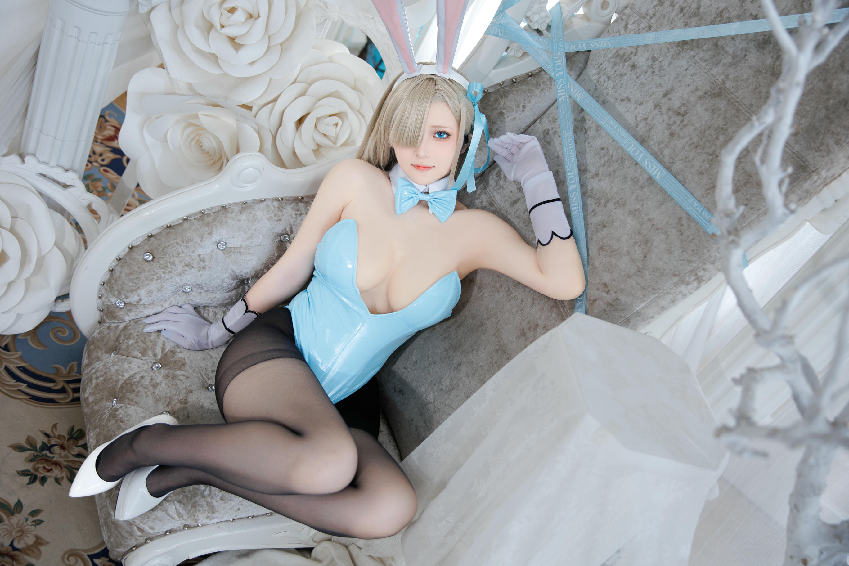 屿鱼 NO.022 明日奈兔女郎[22P-196M]_第1集