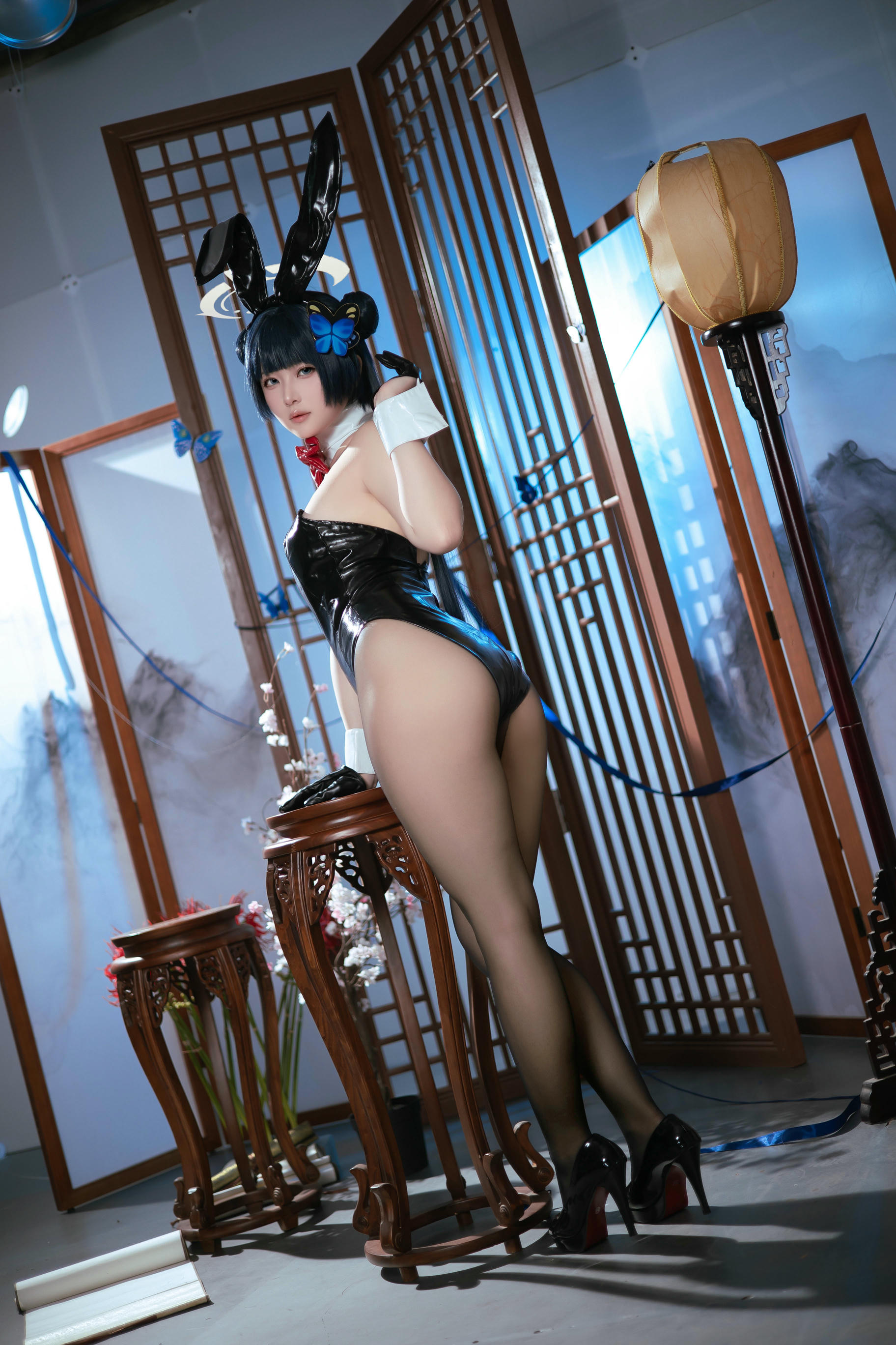 屿鱼 NO.030 蔚蓝档案 龙华妃咲 兔女郎 [40P 268MB]_第2集