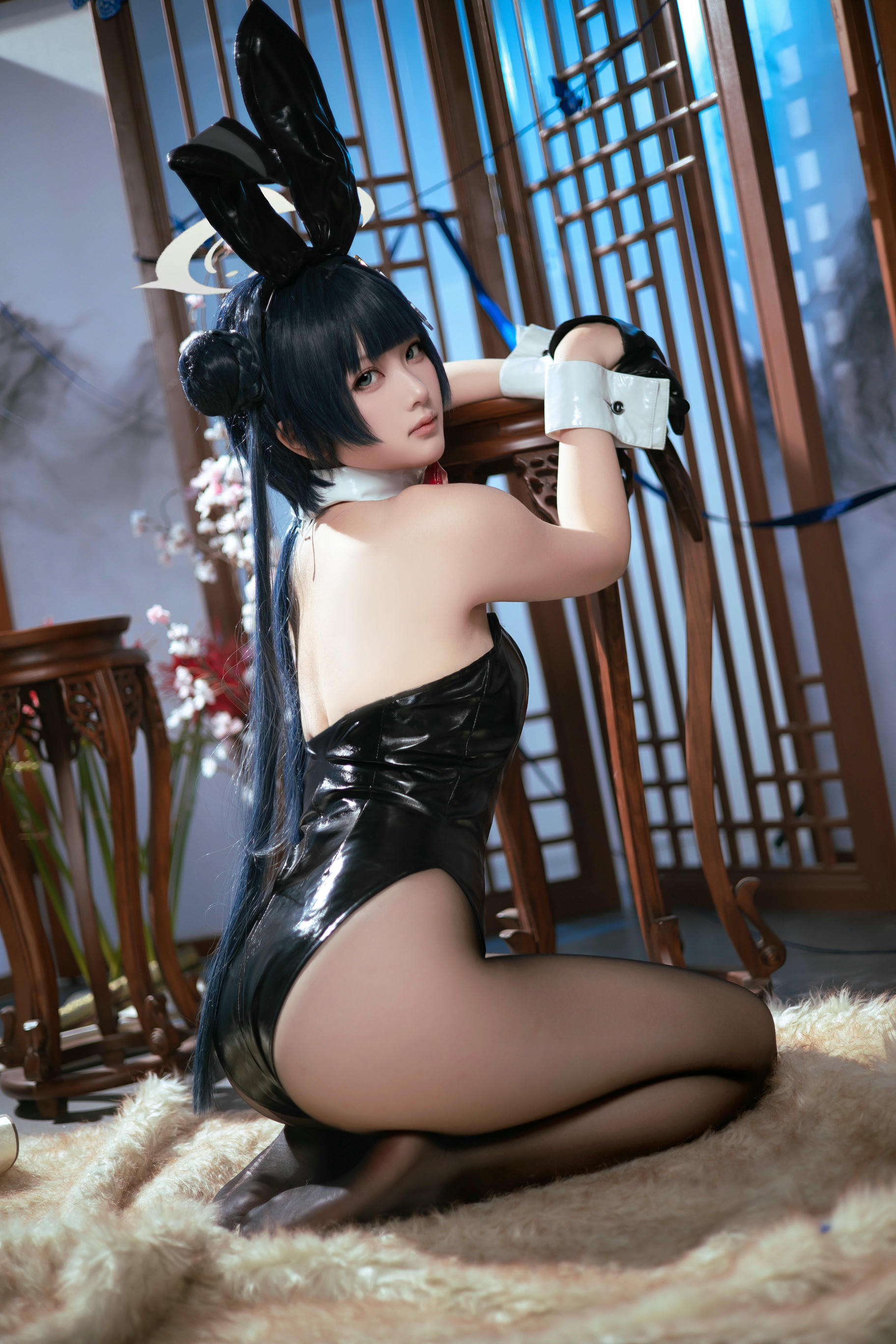 屿鱼 NO.030 蔚蓝档案 龙华妃咲 兔女郎 [40P 268MB]_第2集