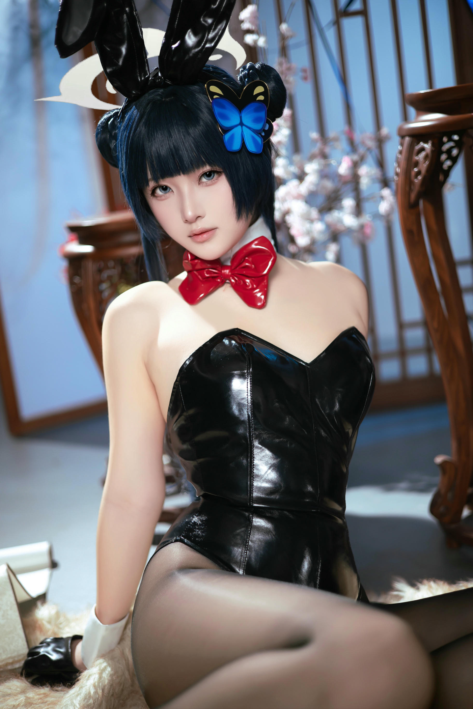 屿鱼 NO.030 蔚蓝档案 龙华妃咲 兔女郎 [40P 268MB]_第2集