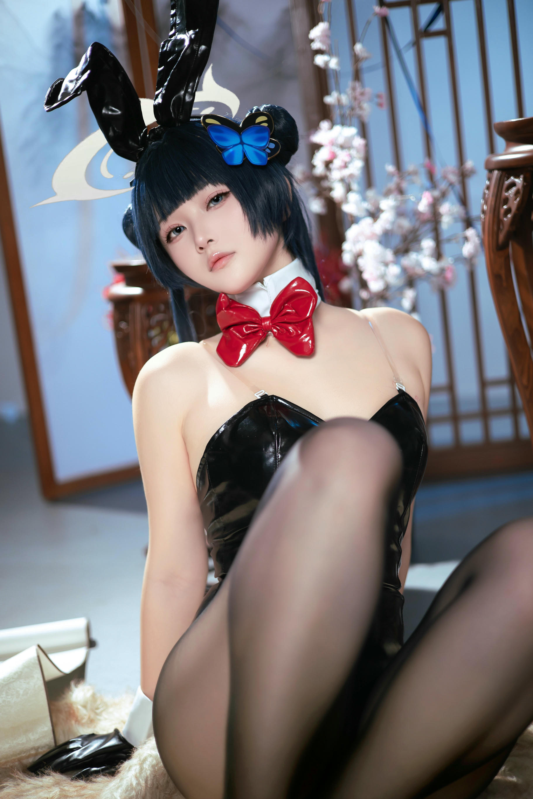 屿鱼 NO.030 蔚蓝档案 龙华妃咲 兔女郎 [40P 268MB]_第2集