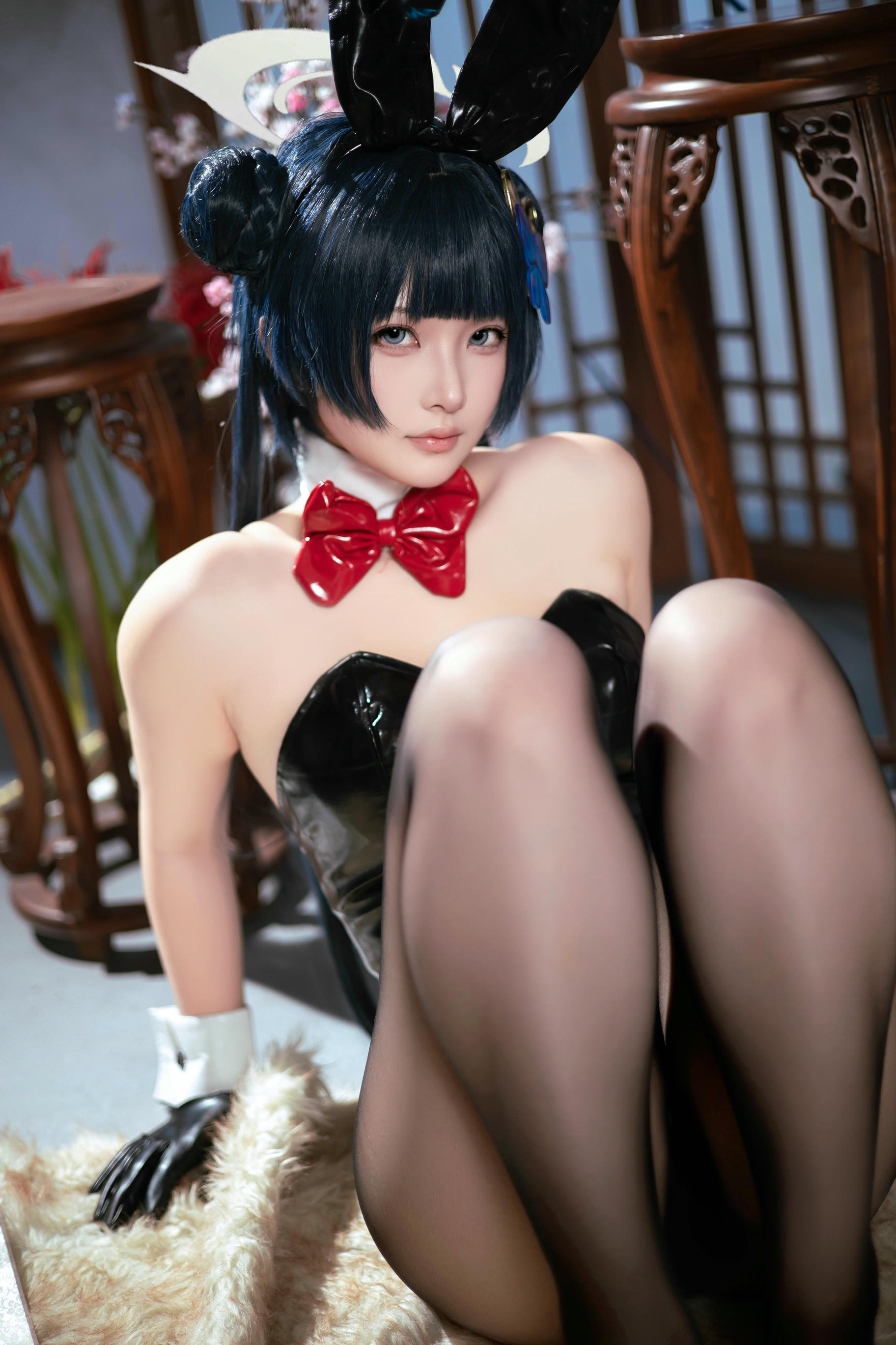 屿鱼 NO.030 蔚蓝档案 龙华妃咲 兔女郎 [40P 268MB]_第2集