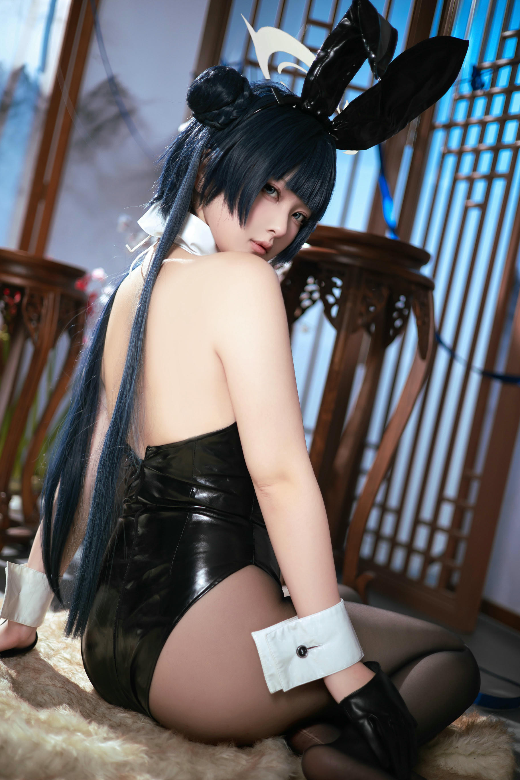 屿鱼 NO.030 蔚蓝档案 龙华妃咲 兔女郎 [40P 268MB]_第2集