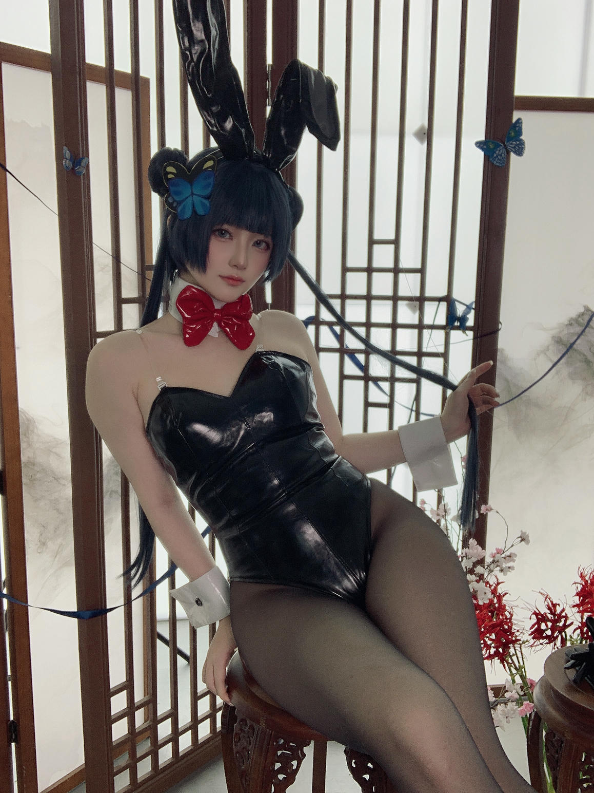 屿鱼 NO.030 蔚蓝档案 龙华妃咲 兔女郎 [40P 268MB]_第2集