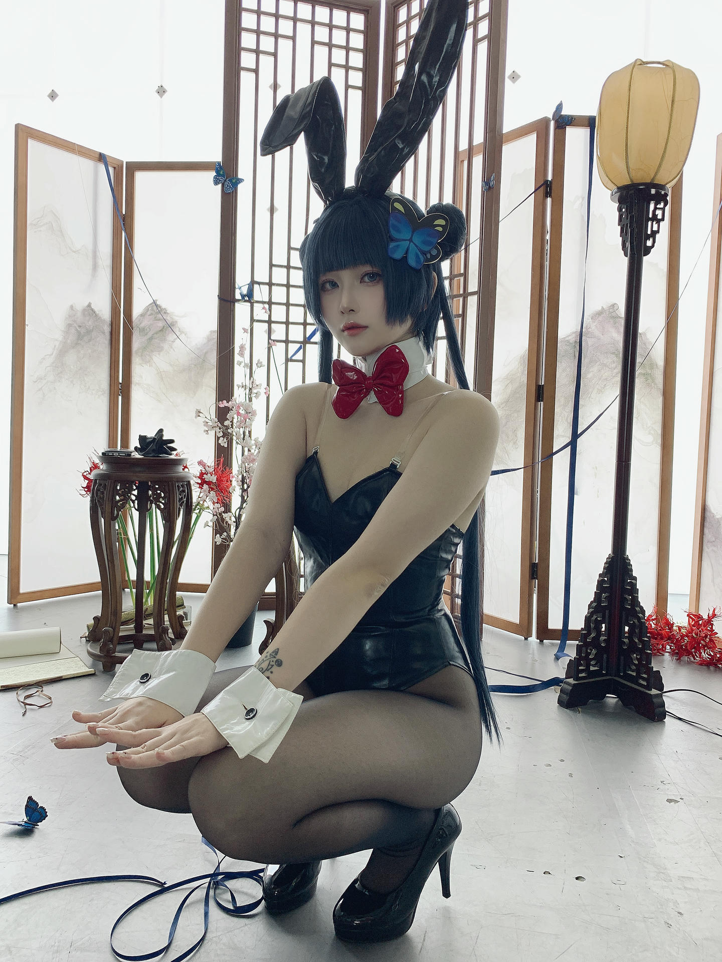 屿鱼 NO.030 蔚蓝档案 龙华妃咲 兔女郎 [40P 268MB]_第2集