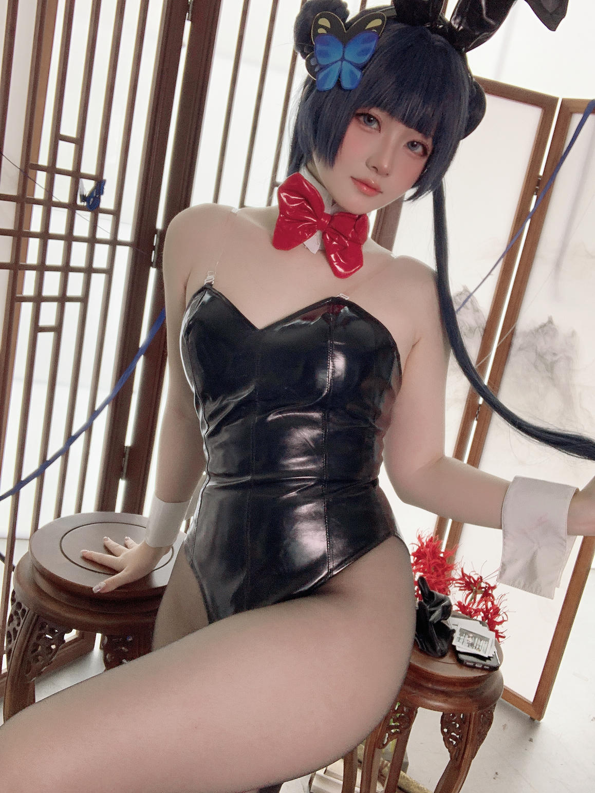 屿鱼 NO.030 蔚蓝档案 龙华妃咲 兔女郎 [40P 268MB]_第2集