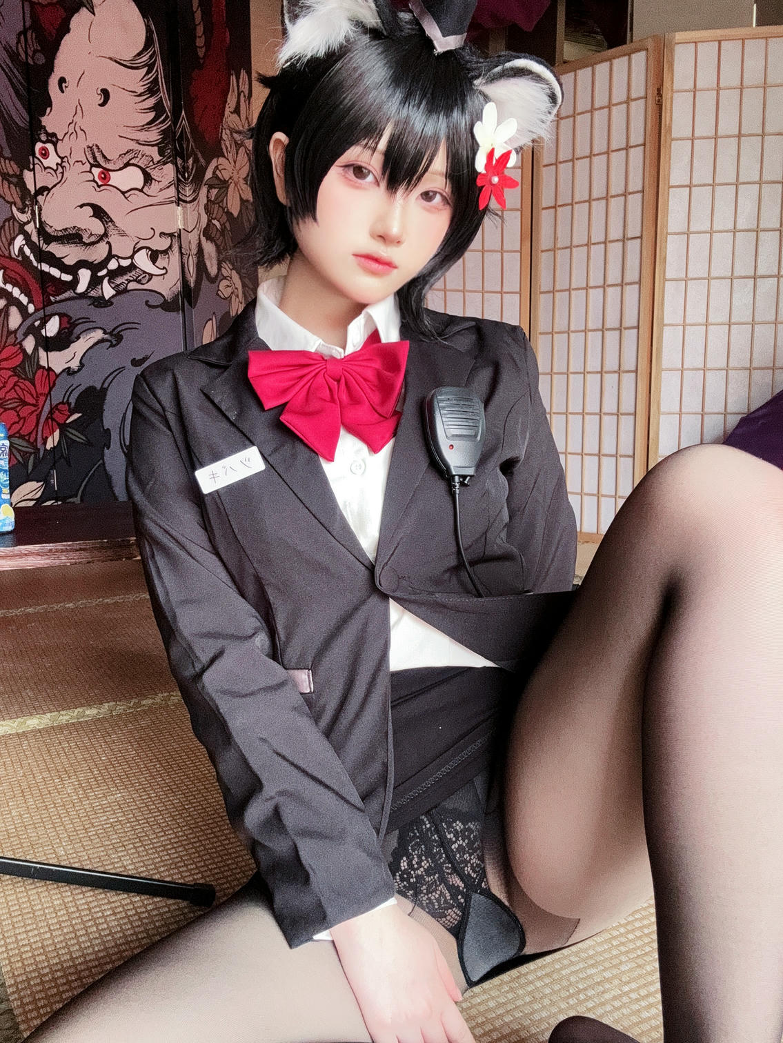 屿鱼 NO.031 蔚蓝档案 春日椿 导游[55P 155.6M]_第3集