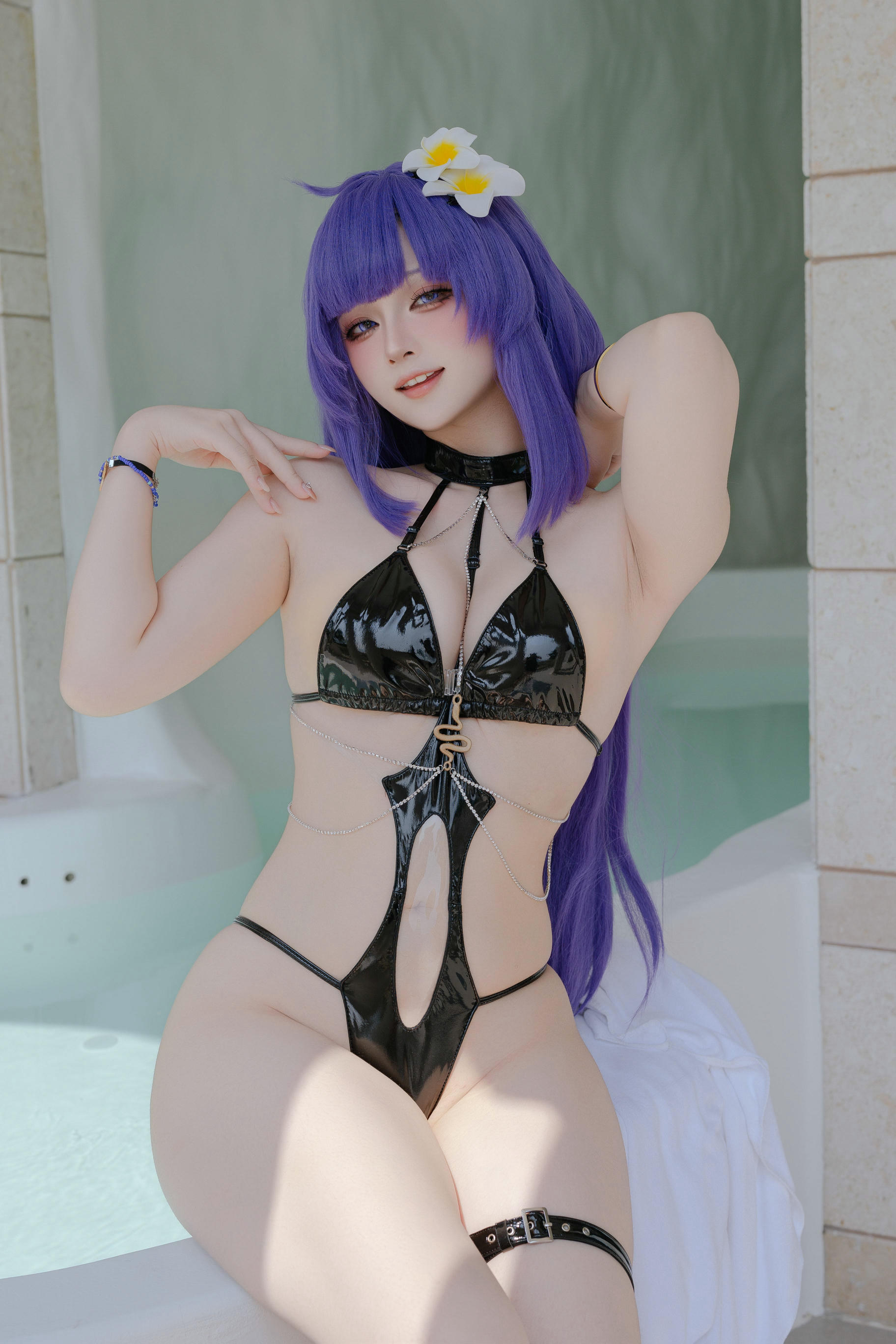 屿鱼 NO.032 MNF Mogador 水着 [81P 240MB]_第1集