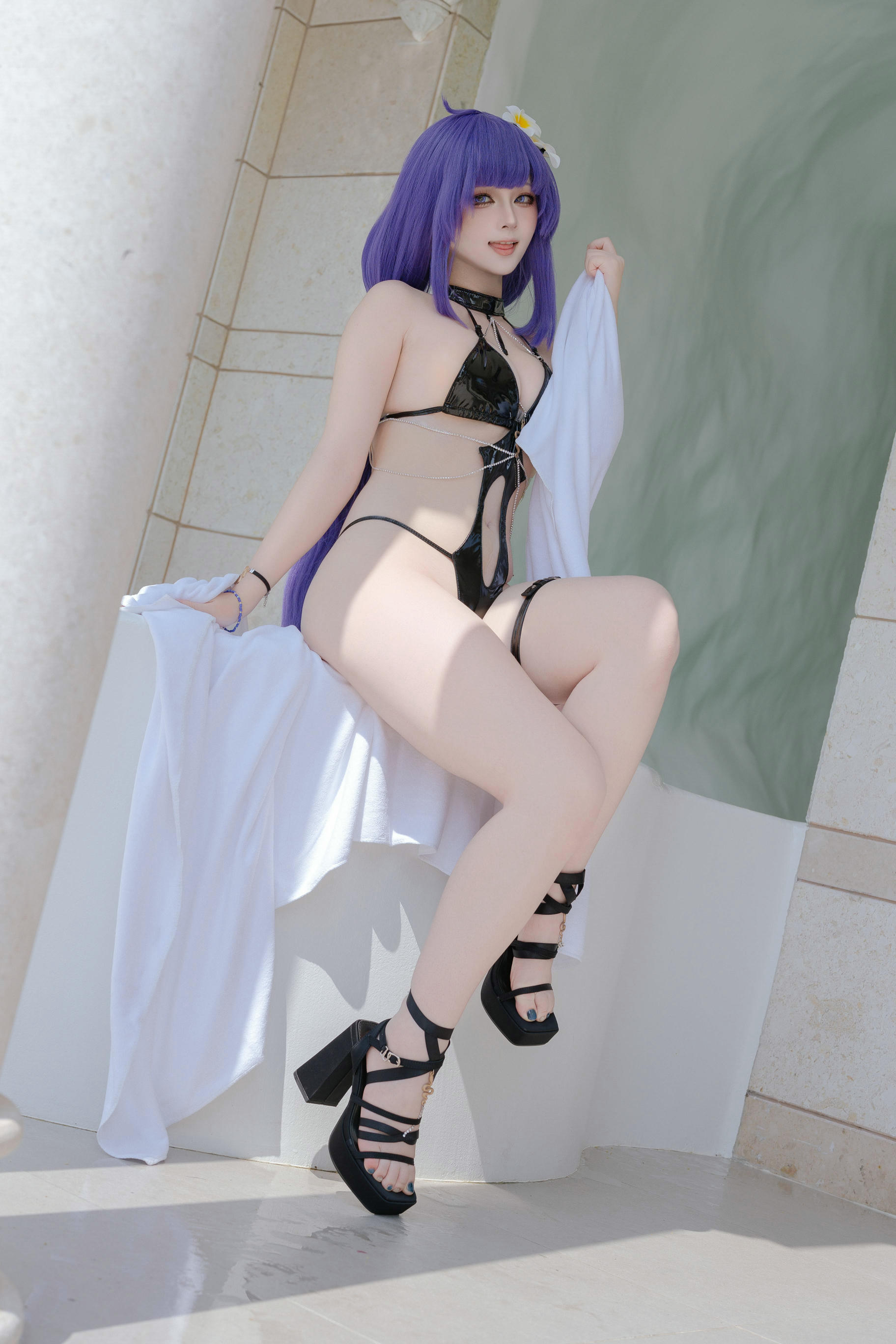 屿鱼 NO.032 MNF Mogador 水着 [81P 240MB]_第1集