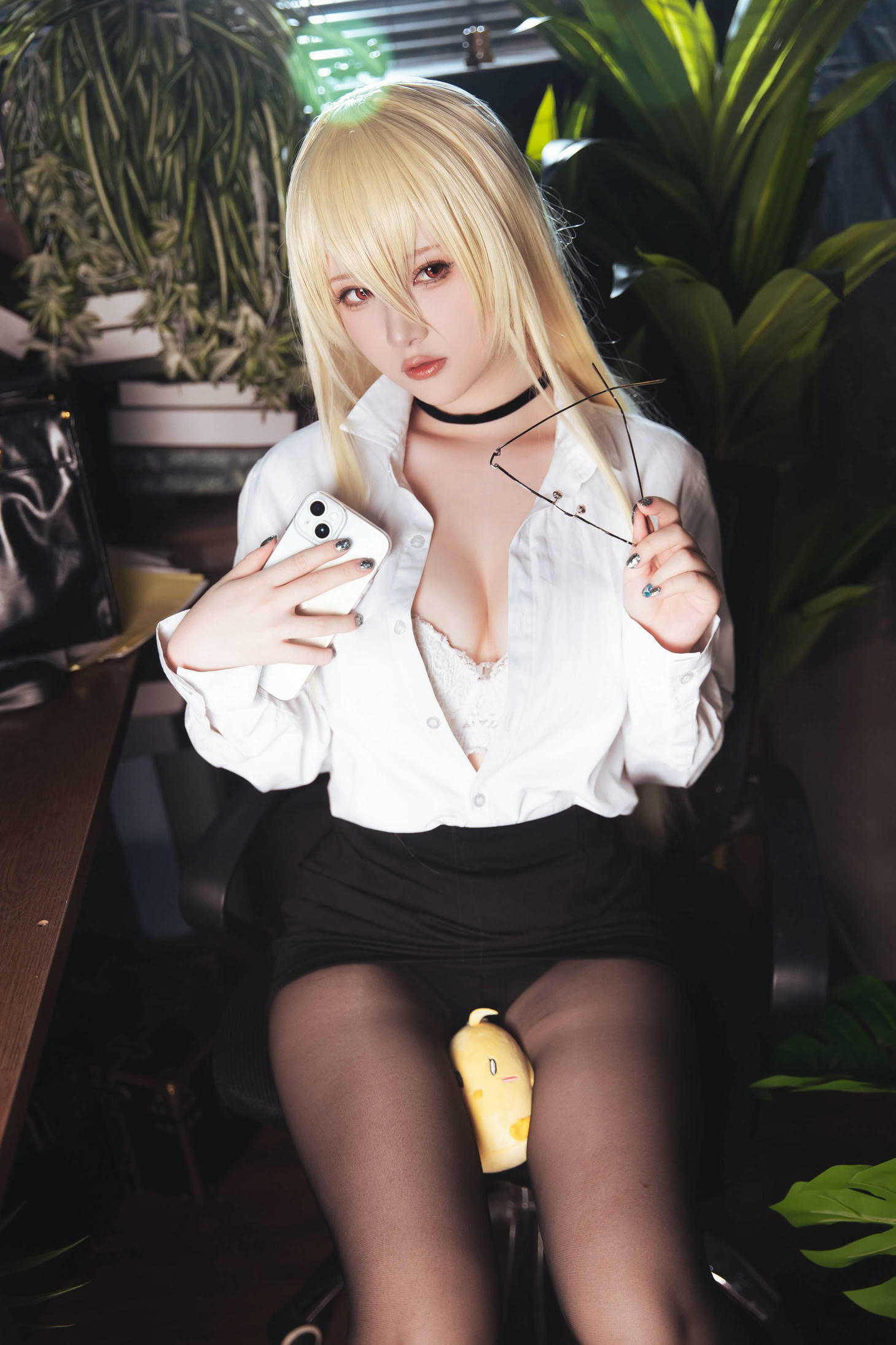 屿鱼 NO.007 patreon 23年6月-24年3月 [1239P 1.91GB]-主题排-不认识，黄毛白衬衫_第1集