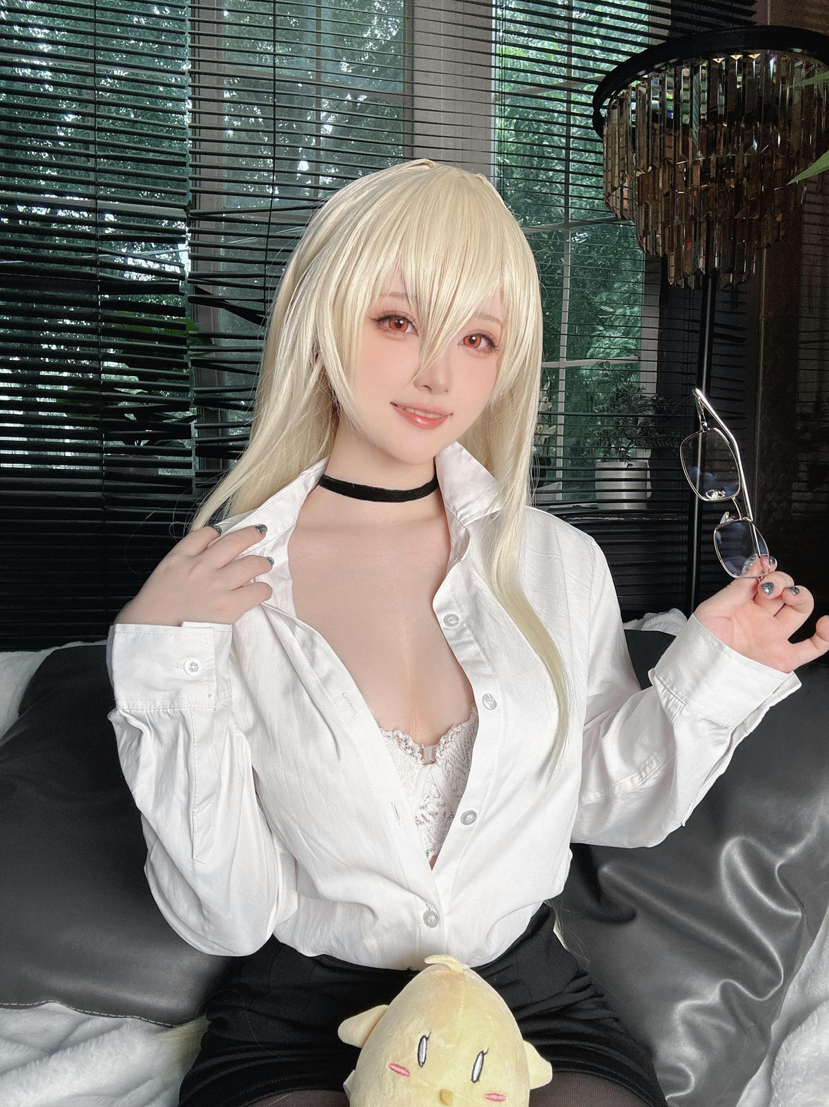 屿鱼 NO.007 patreon 23年6月-24年3月 [1239P 1.91GB]-主题排-不认识，黄毛白衬衫_第1集