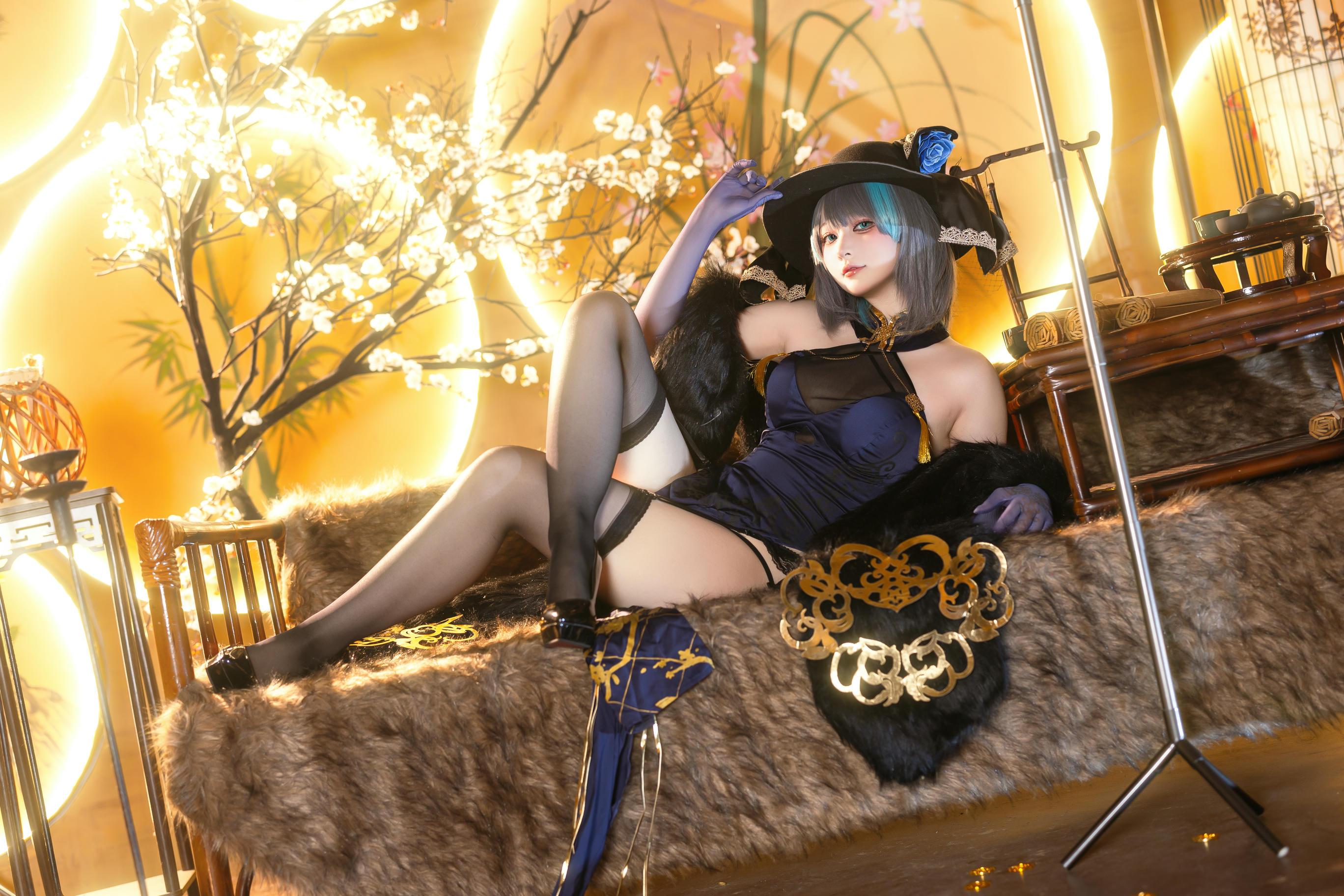 屿鱼 NO.038 金装猫猫头 [60P 747MB]_第1集