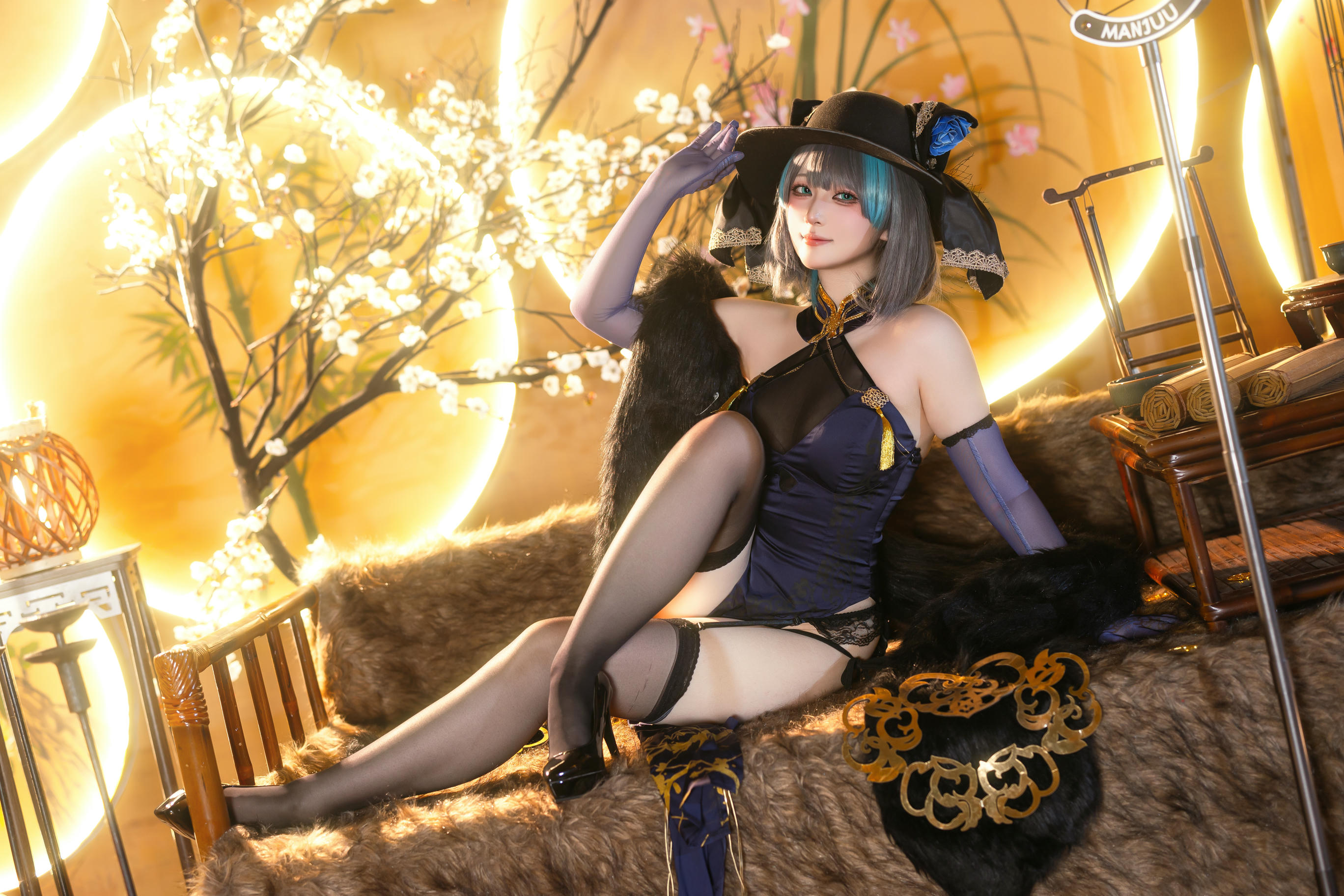 屿鱼 NO.038 金装猫猫头 [60P 747MB]_第1集