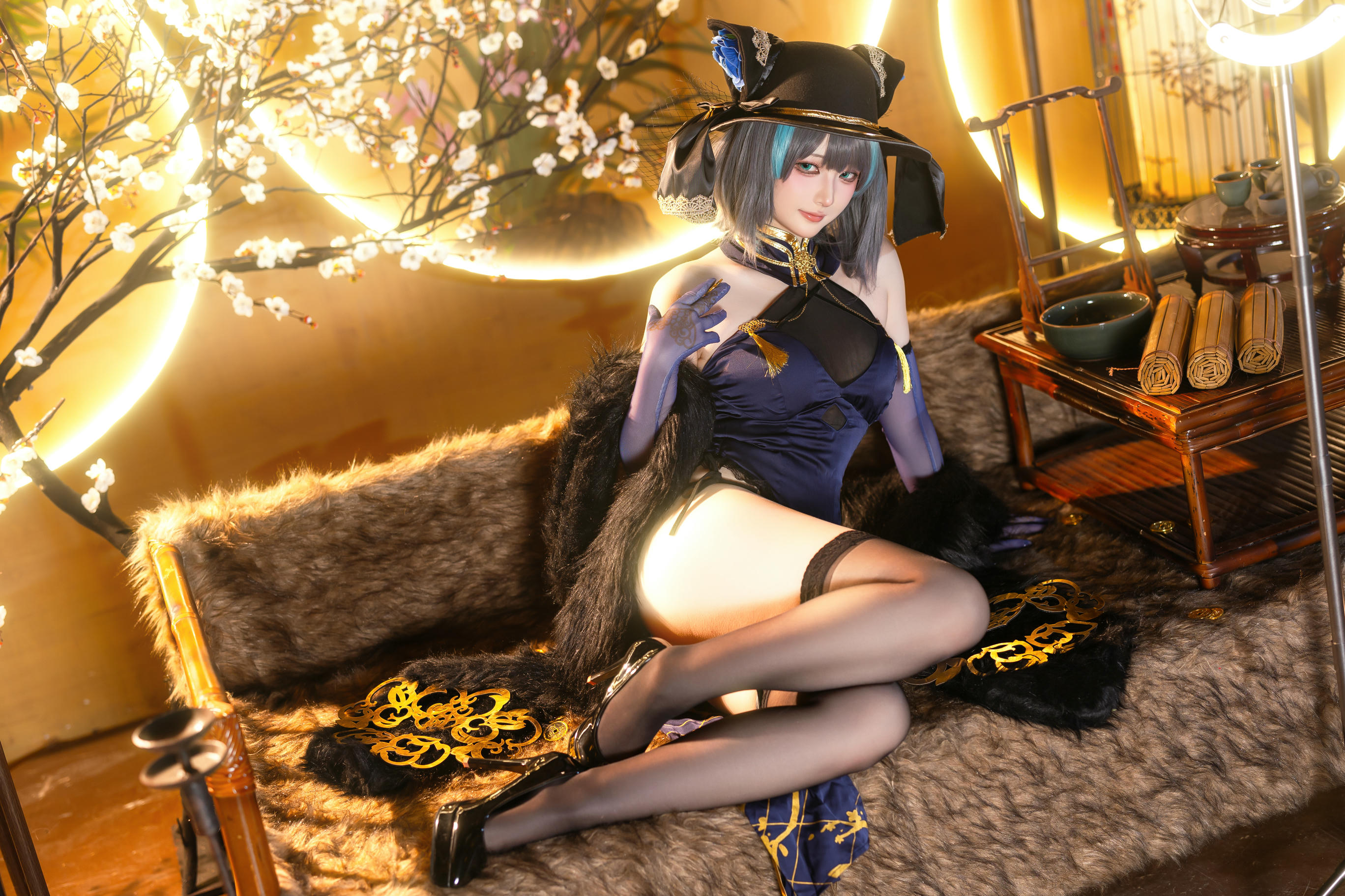 屿鱼 NO.038 金装猫猫头 [60P 747MB]_第1集