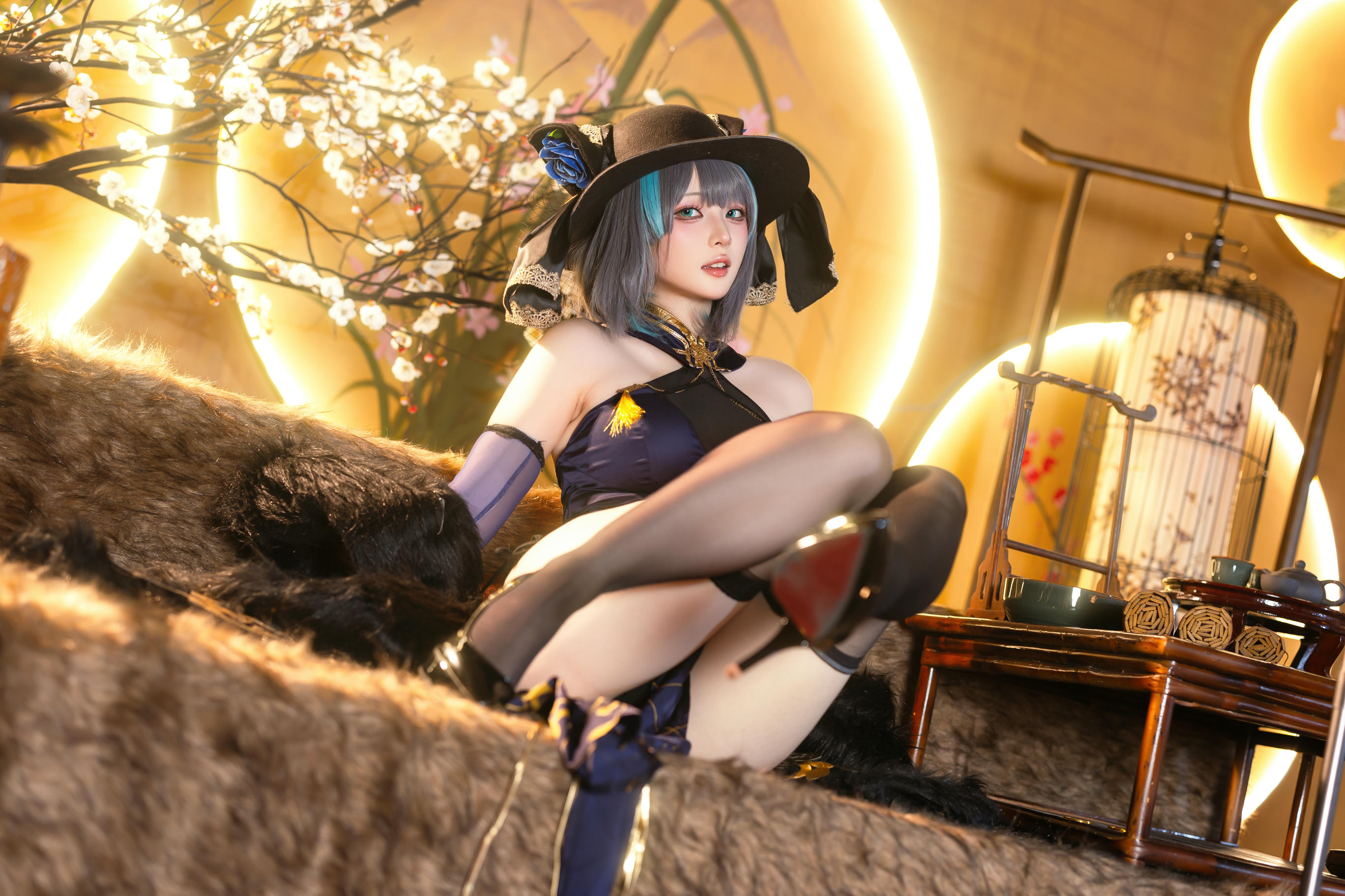 屿鱼 NO.038 金装猫猫头 [60P 747MB]_第1集