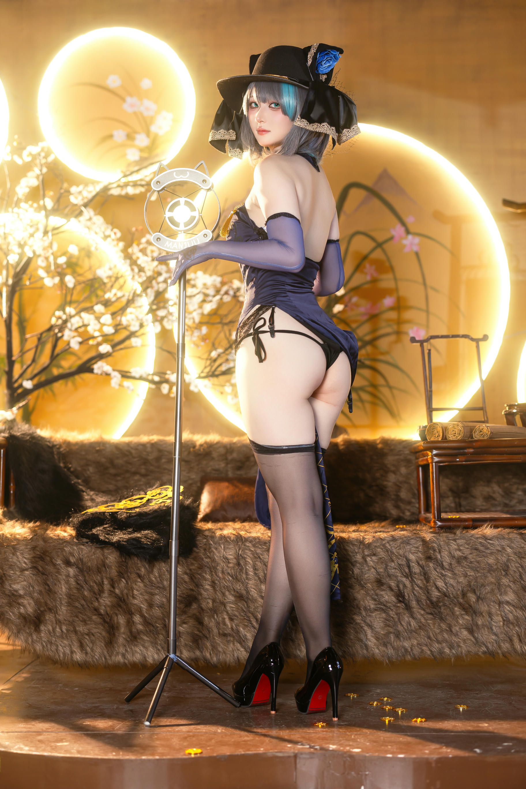 屿鱼 NO.038 金装猫猫头 [60P 747MB]_第2集