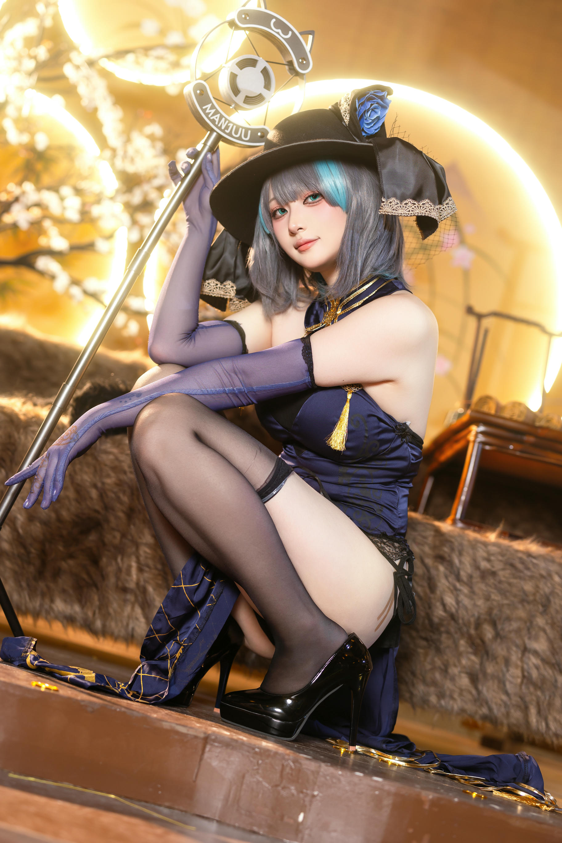 屿鱼 NO.038 金装猫猫头 [60P 747MB]_第2集