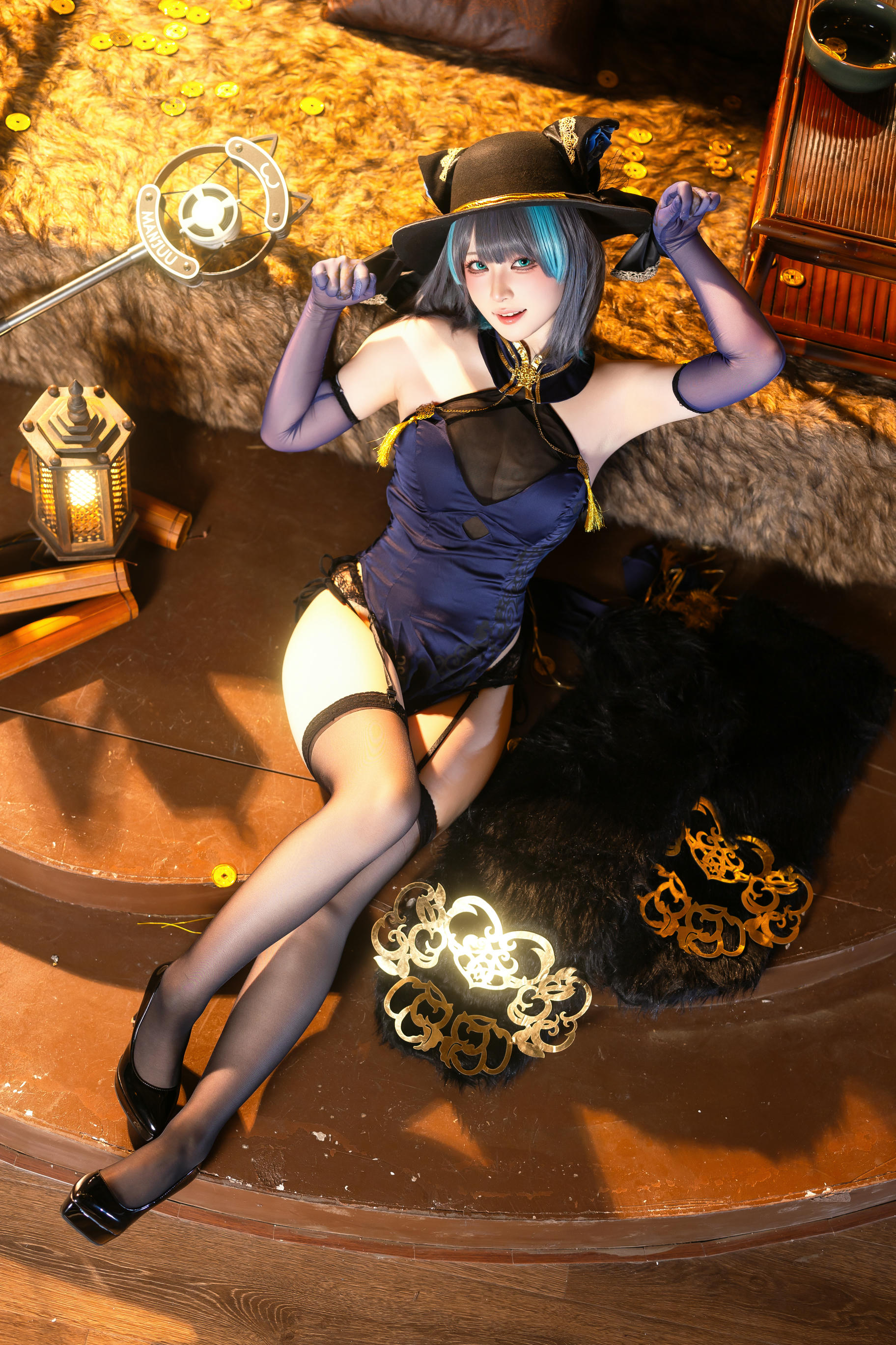 屿鱼 NO.038 金装猫猫头 [60P 747MB]_第2集