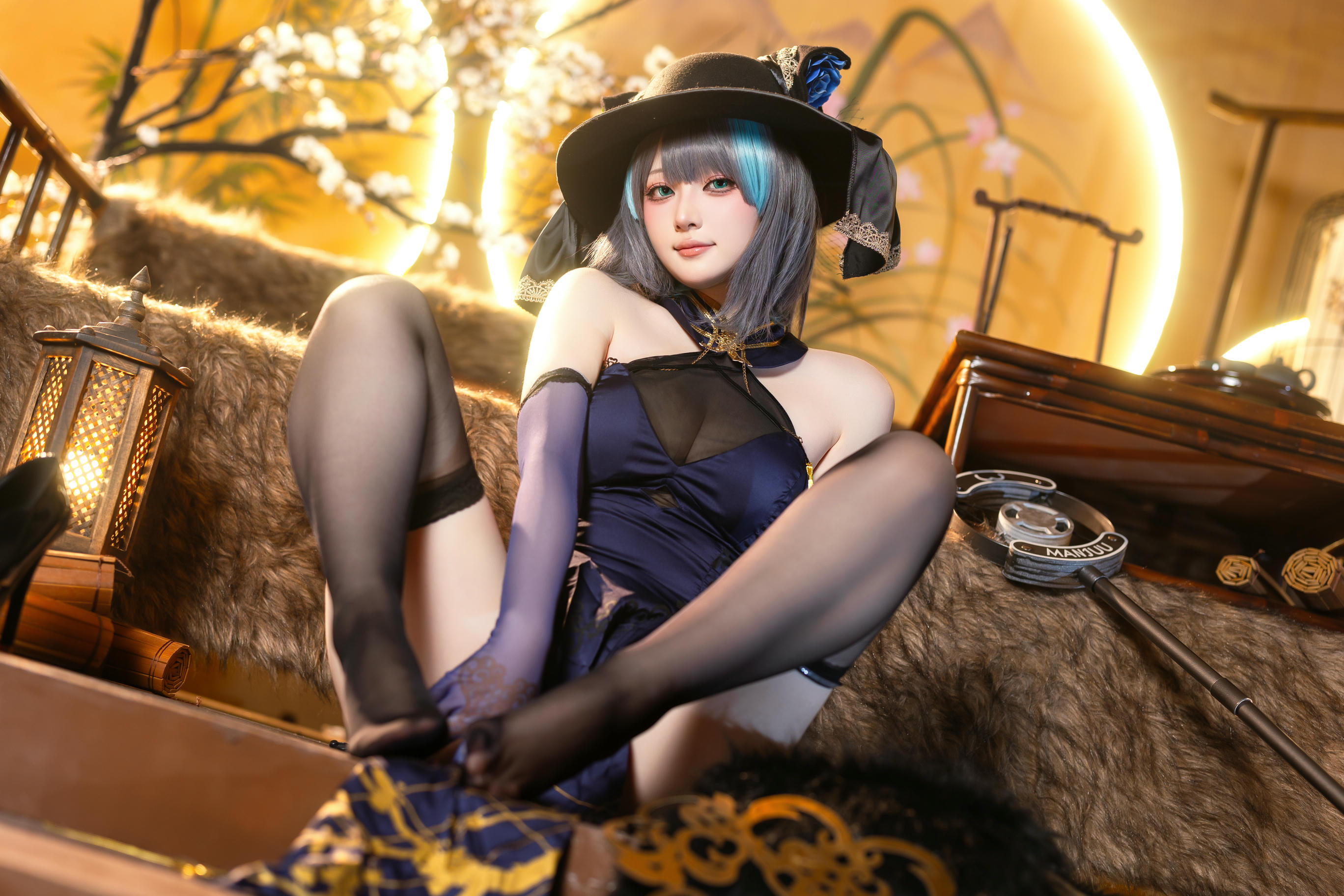 屿鱼 NO.038 金装猫猫头 [60P 747MB]_第2集