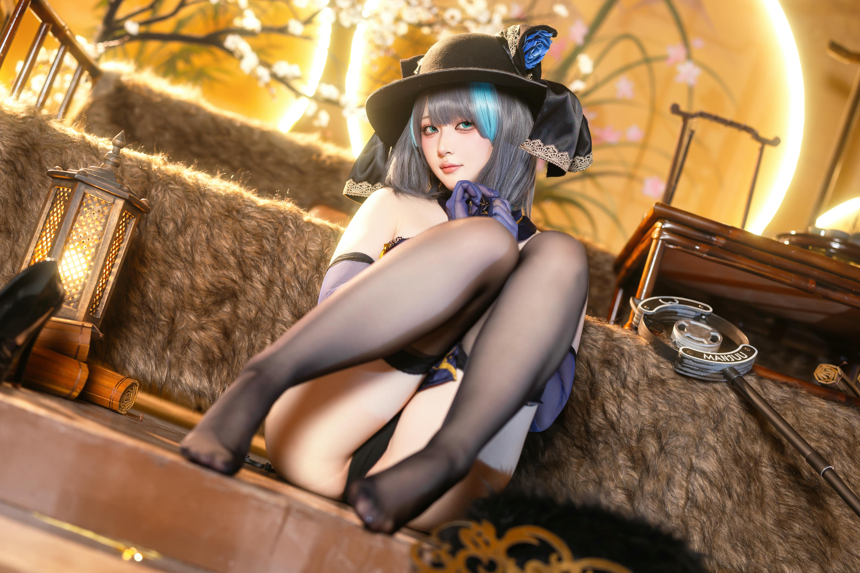 屿鱼 NO.038 金装猫猫头 [60P 747MB]_第2集